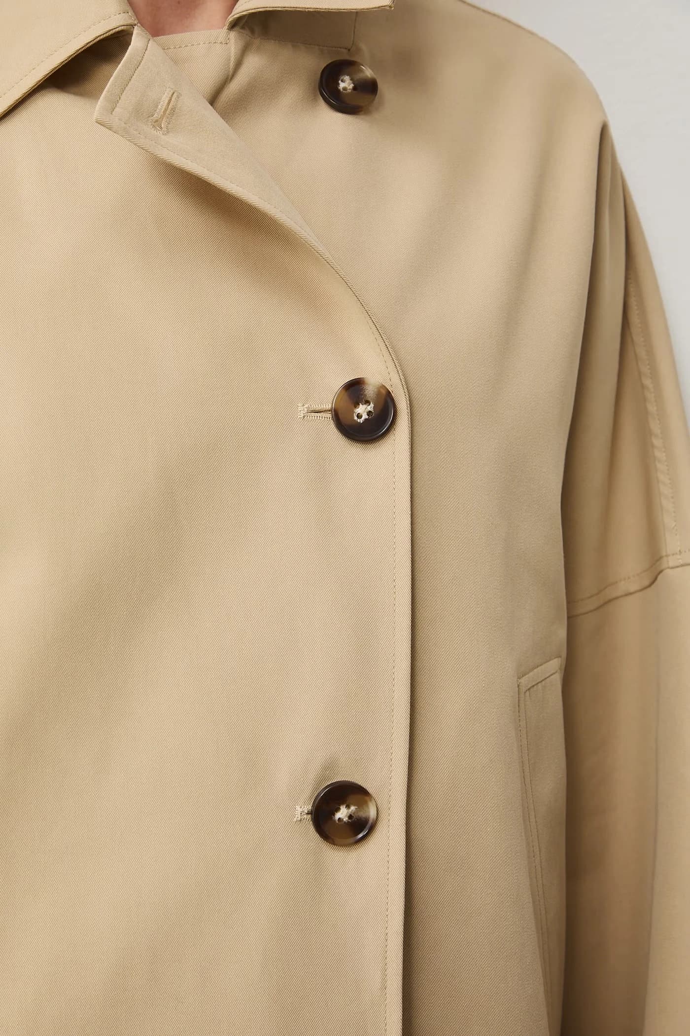 Женский короткий тренч - фото 5