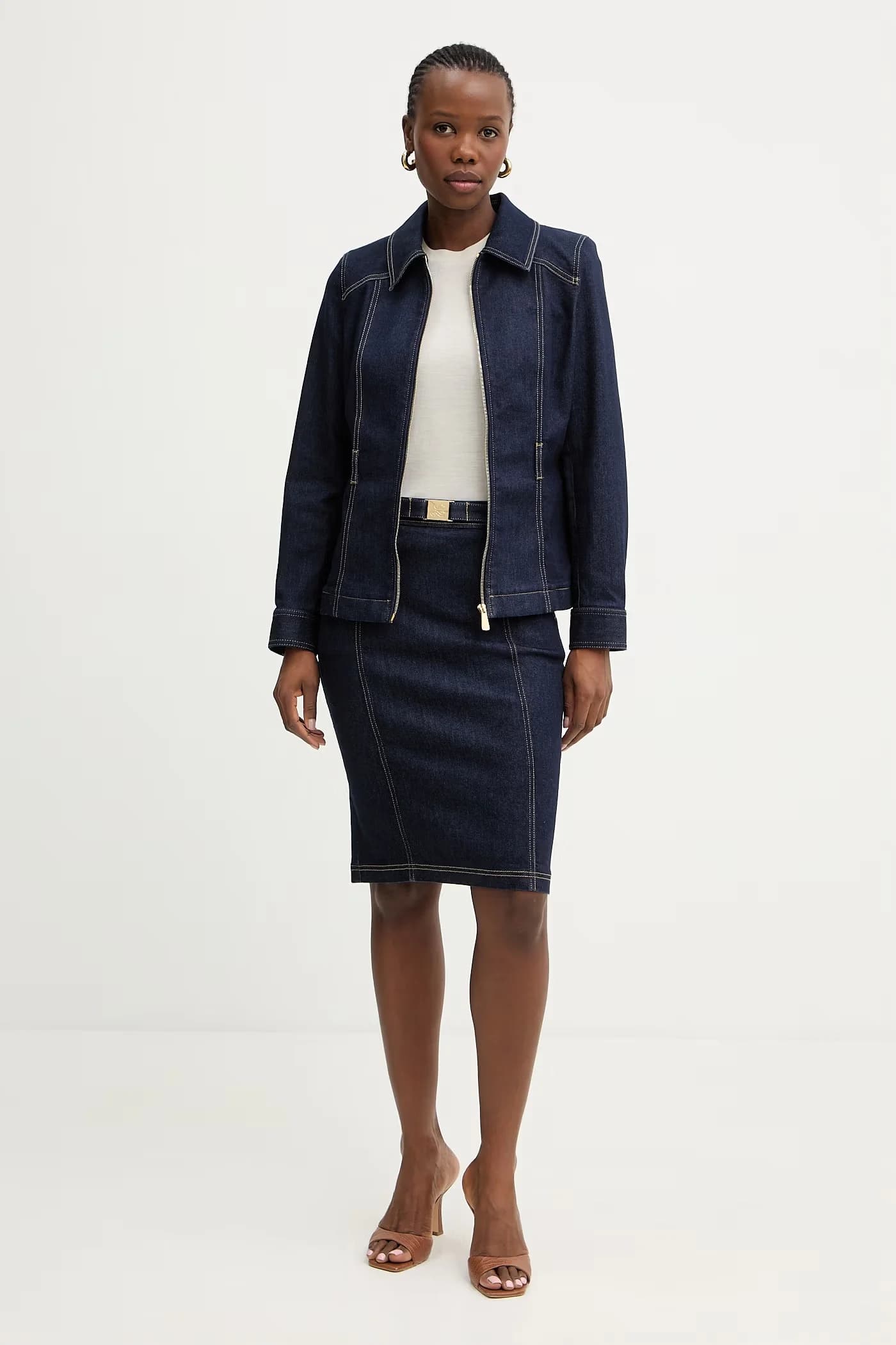 Женская джинсовая куртка Vigana - фото 2