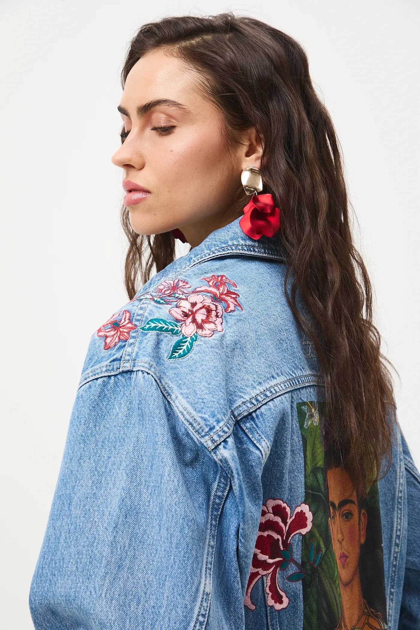 Хлопковая джинсовая куртка - фото 7