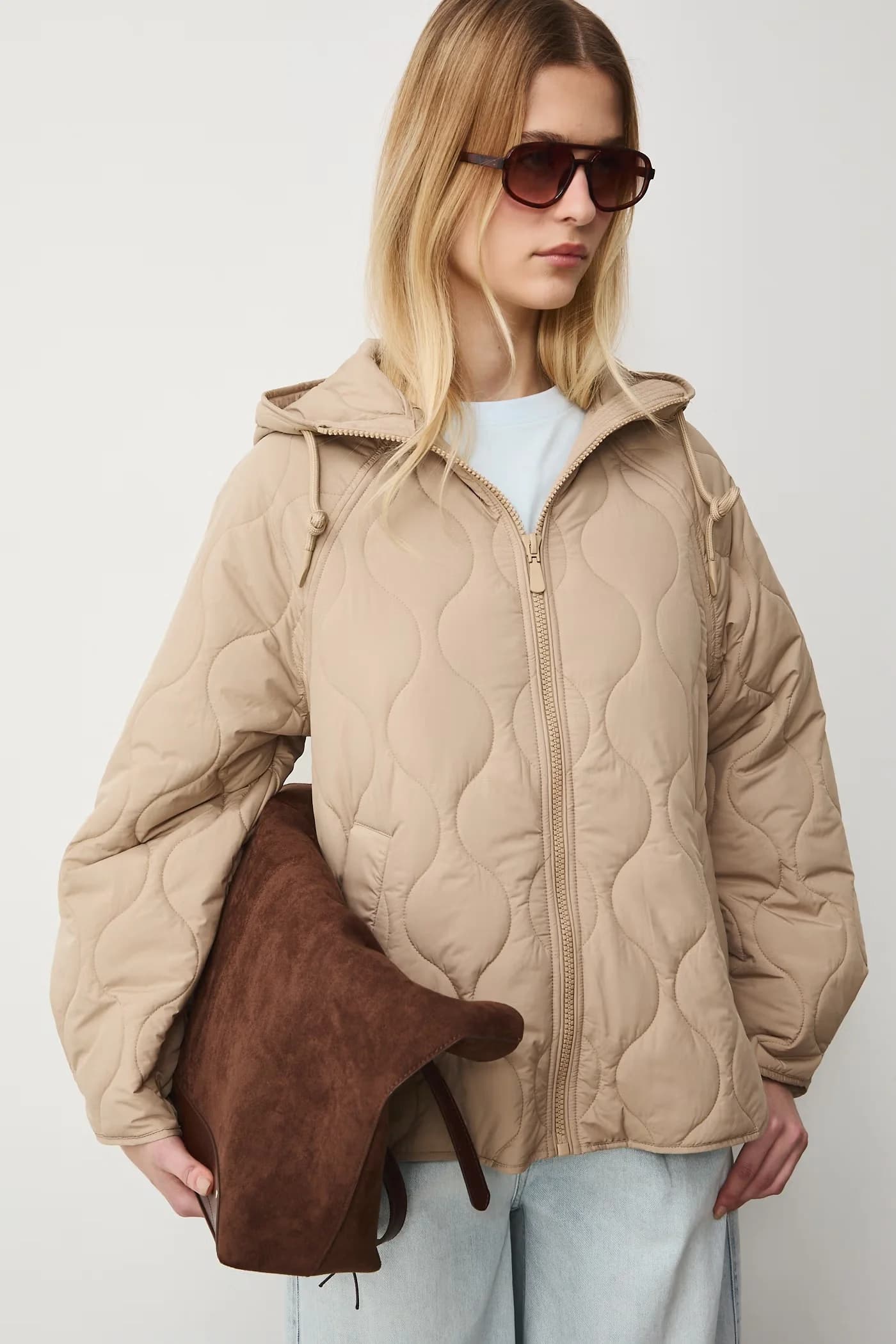 Женская стеганая куртка