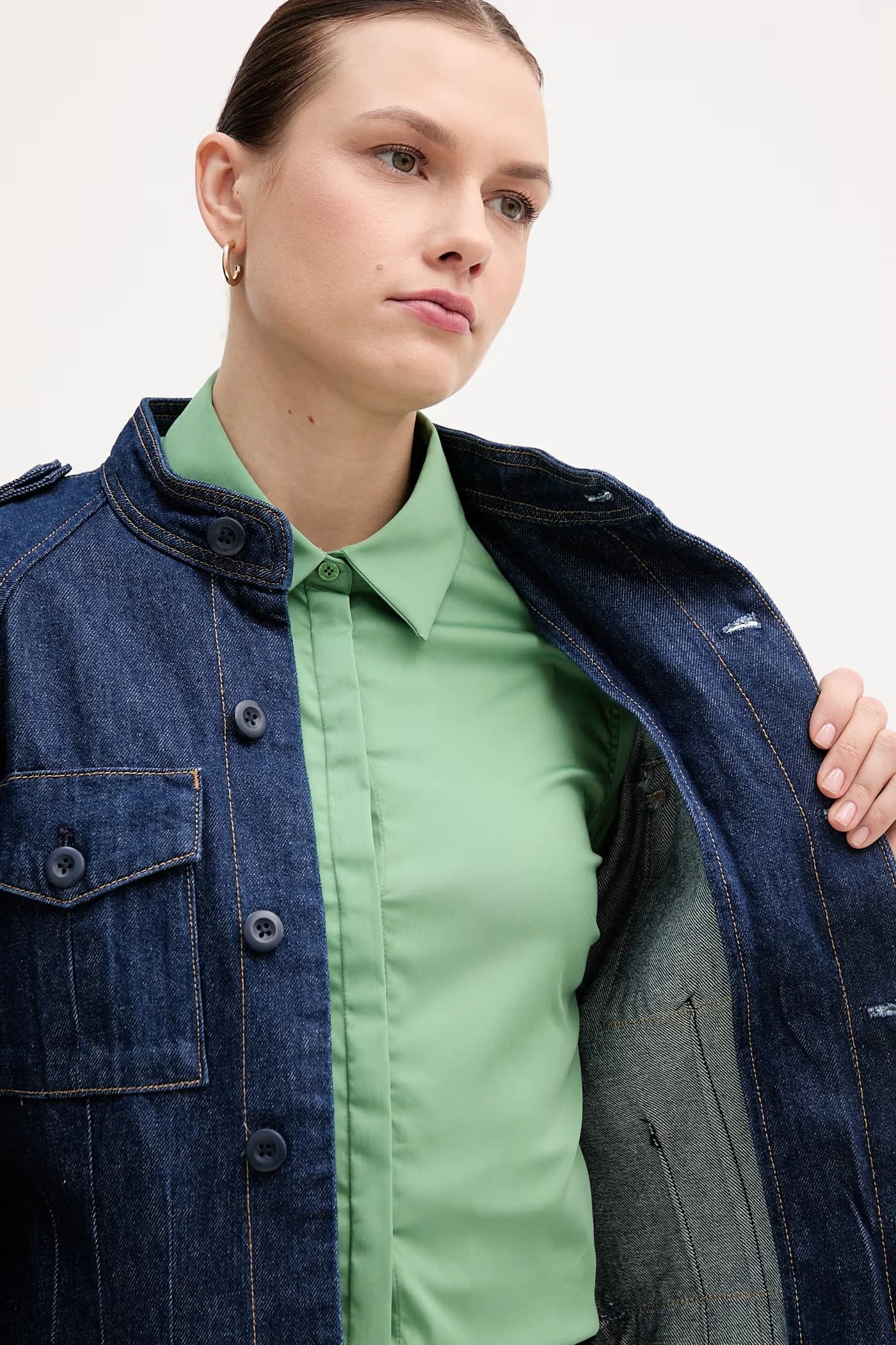 Джинсовая куртка - фото 7