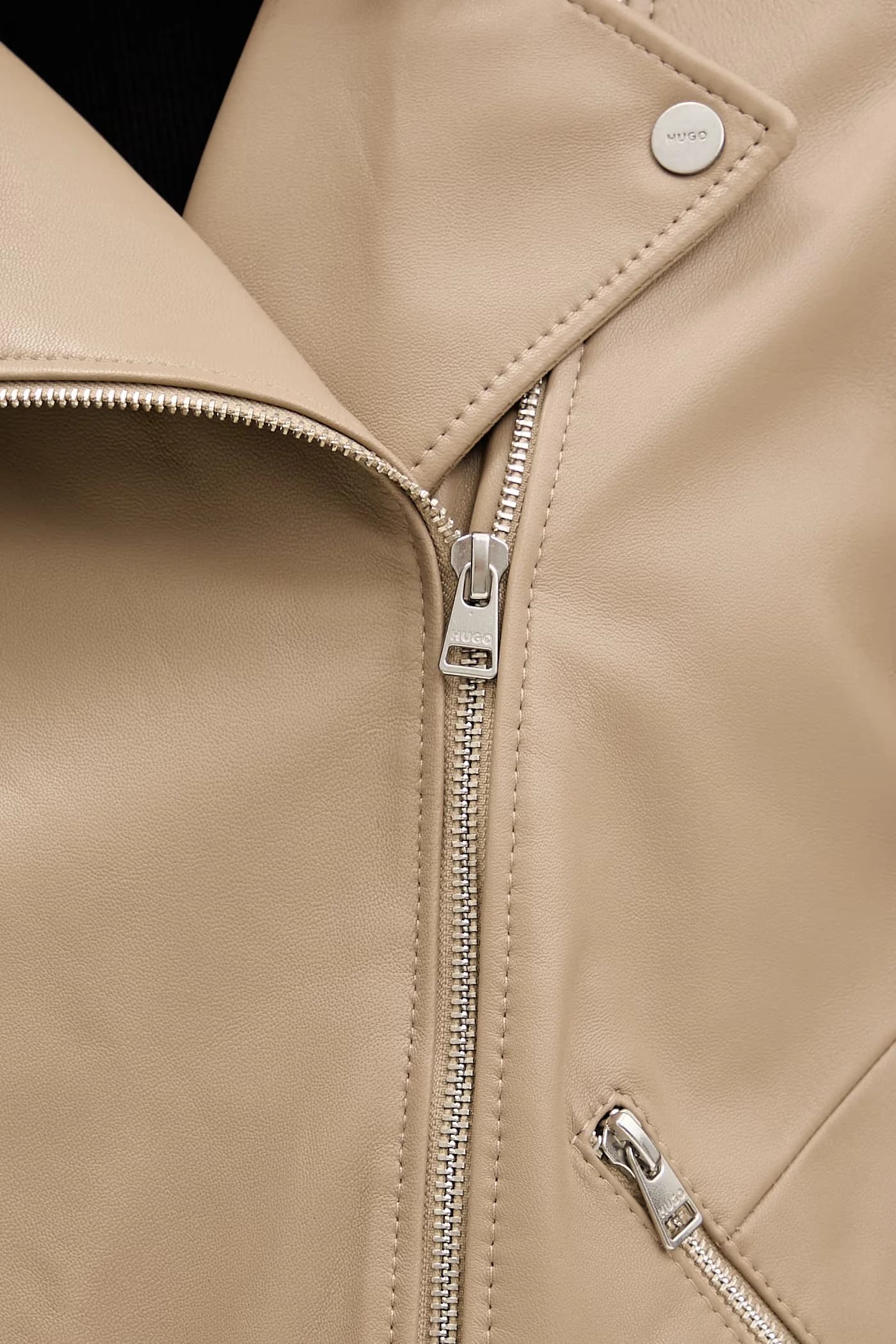 Кожаная косуха Lujana - фото 5