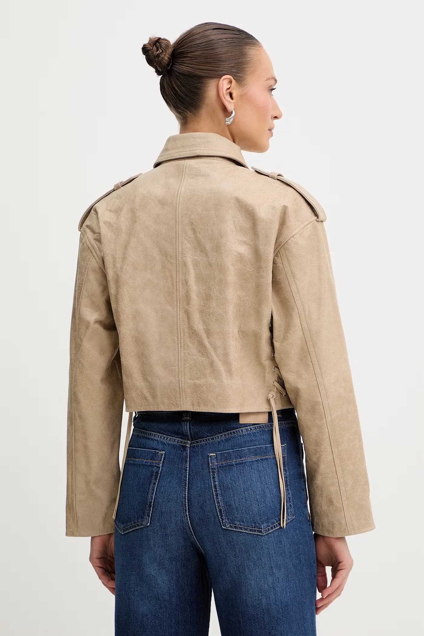 кожаная куртка C Salace - фото 3