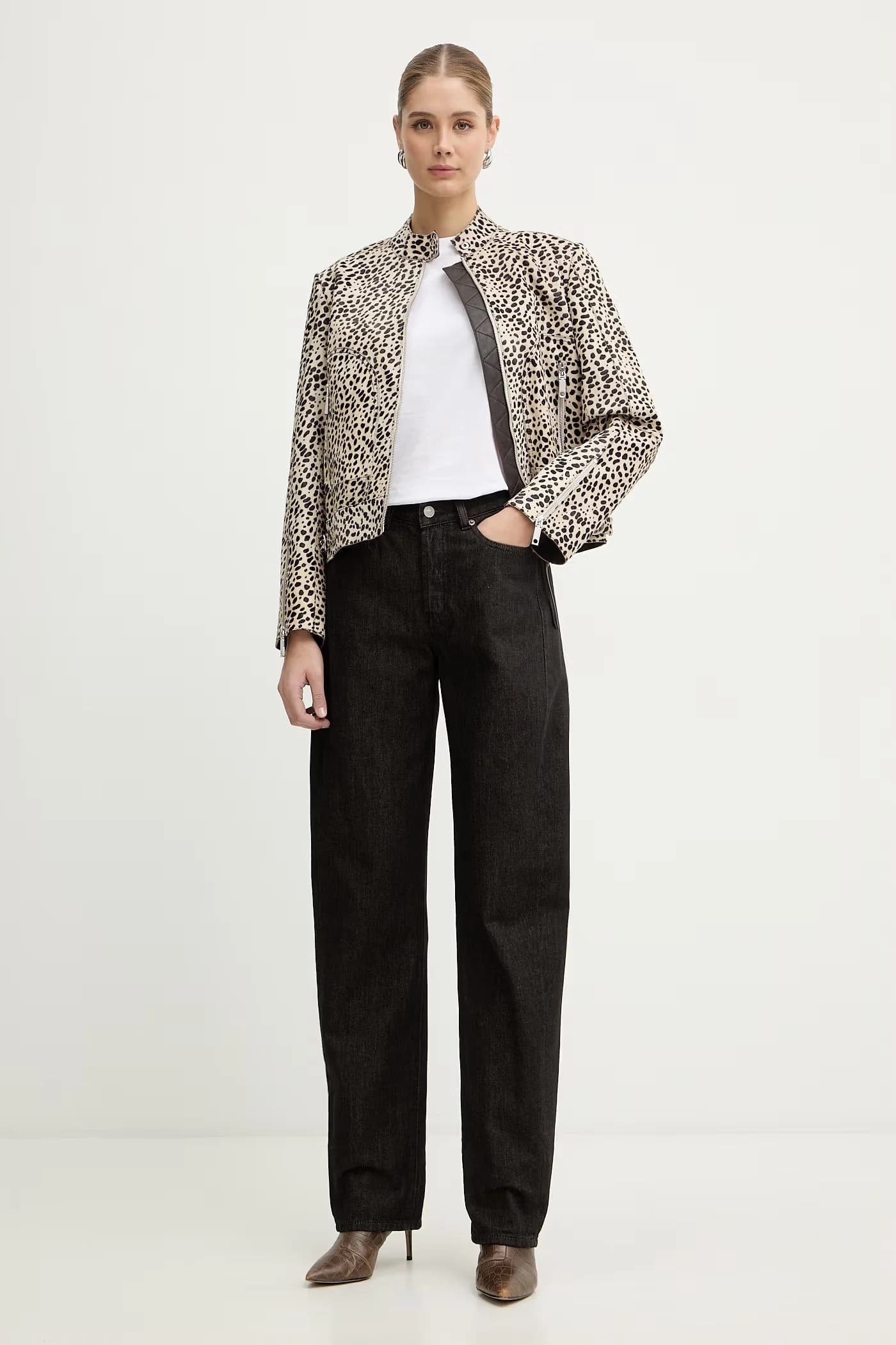 MCOPINNE кожаная куртка - фото 2