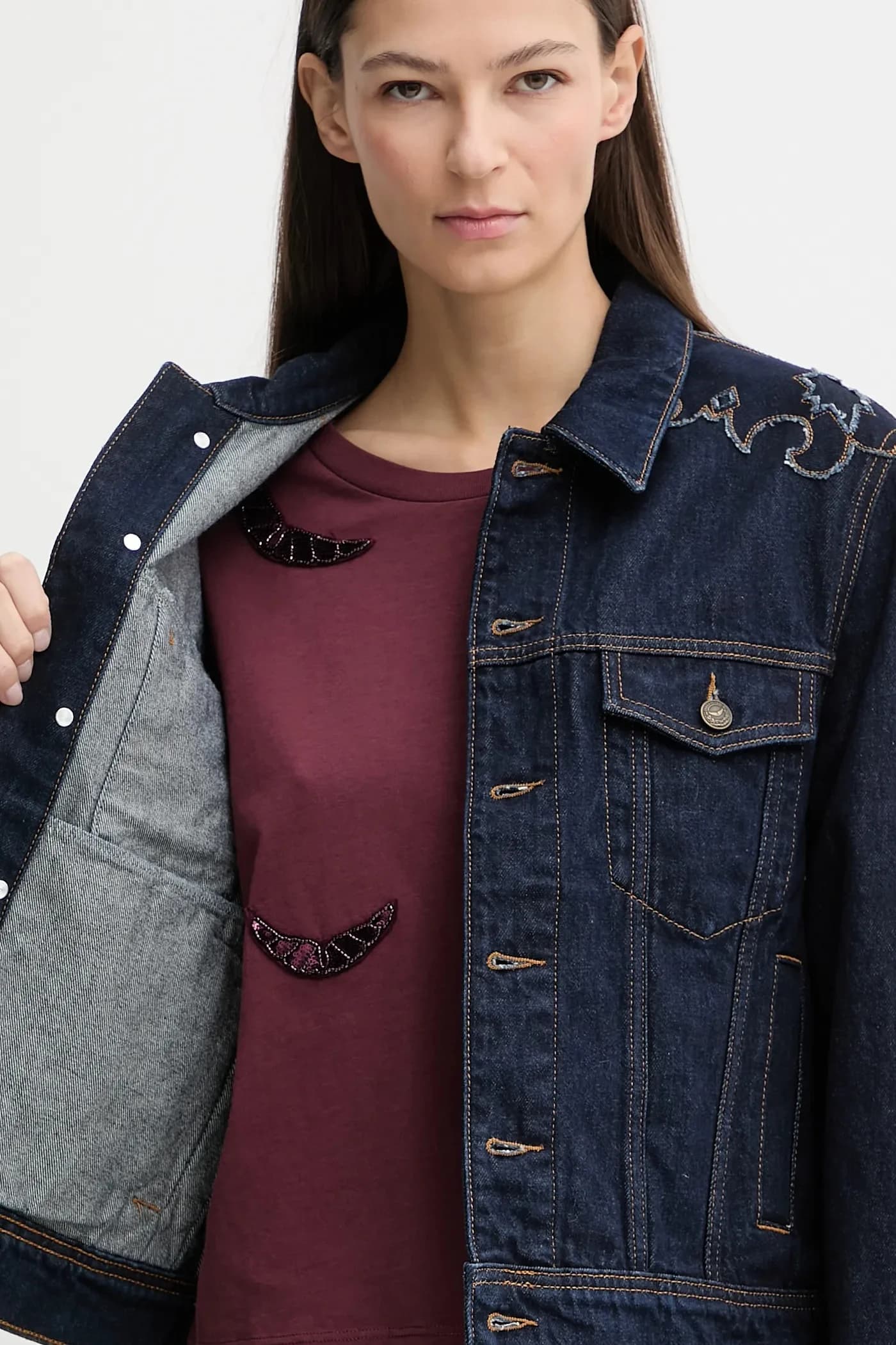 Джинсовая куртка - фото 6