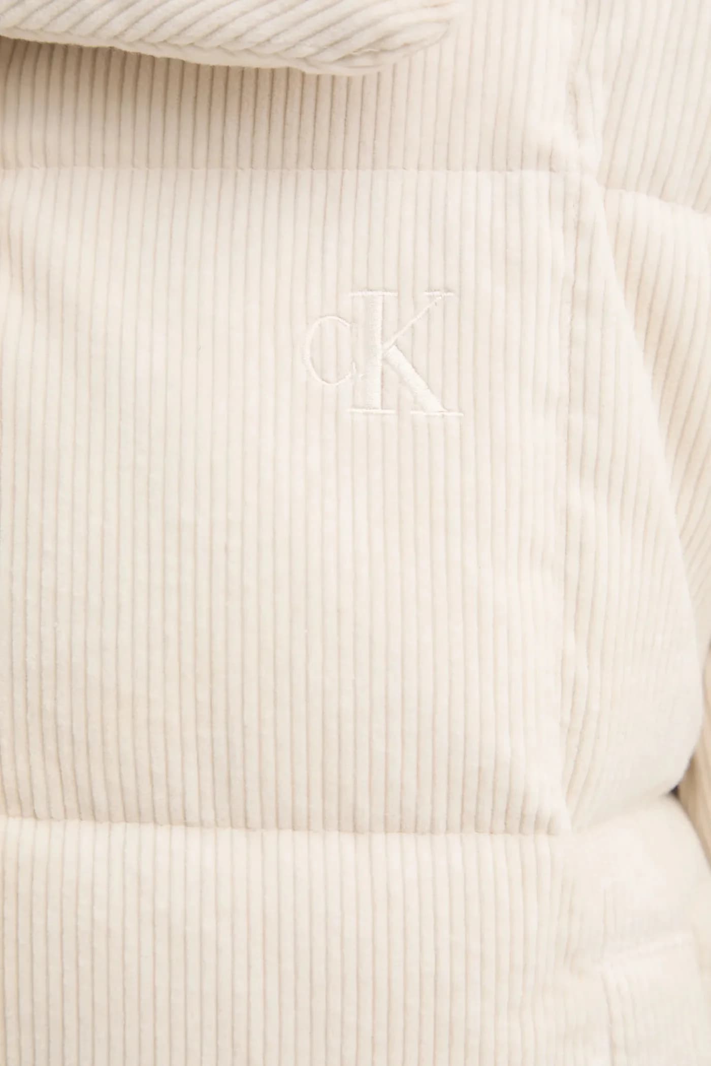 Пуховая вельветовая куртка - фото 5