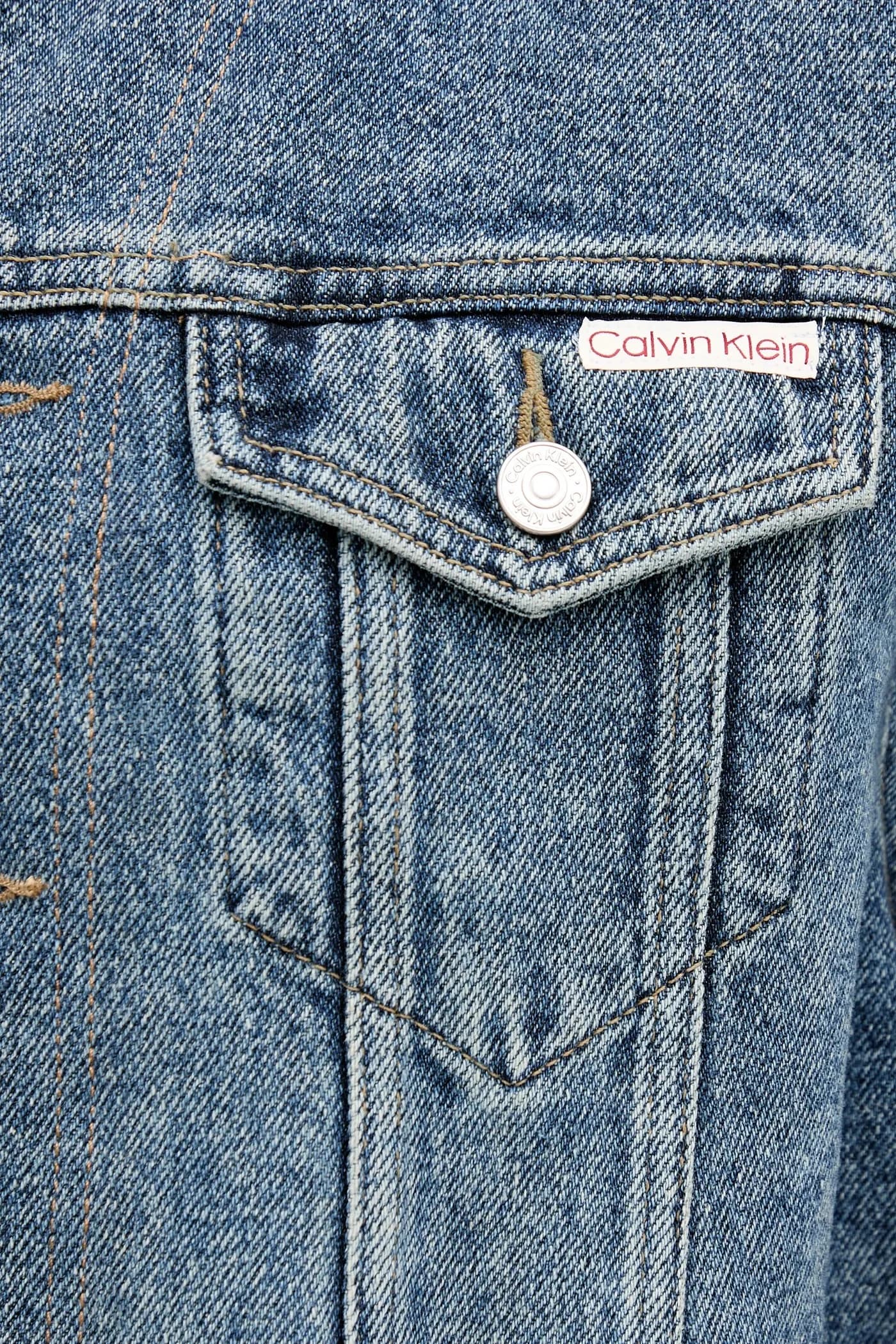 Хлопковая джинсовая куртка - фото 5