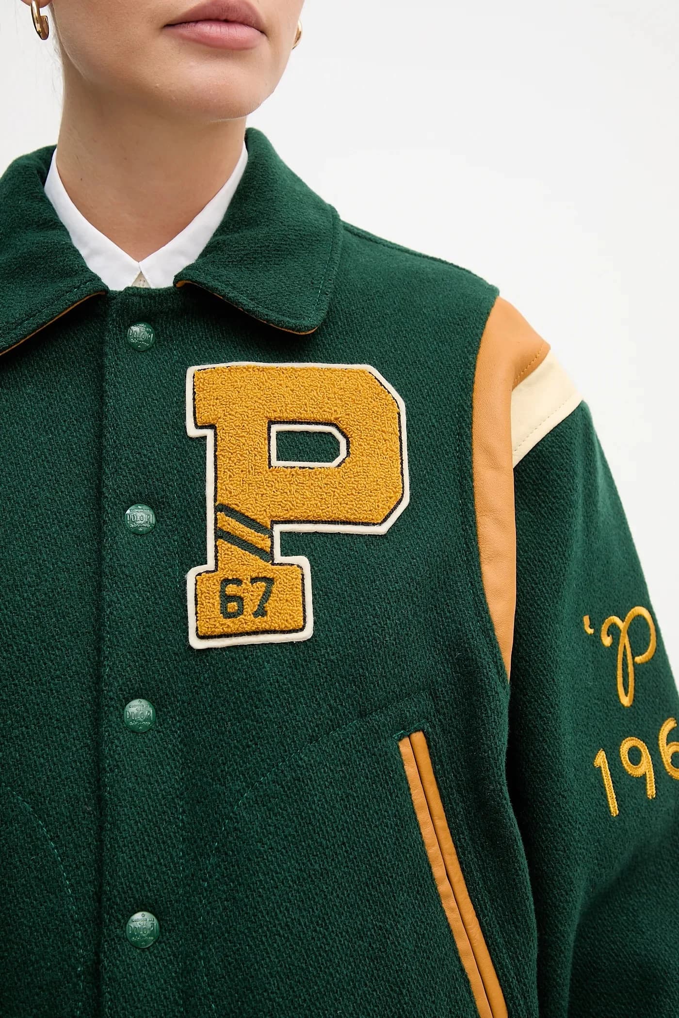 Куртка из смесовой шерсти - фото 5