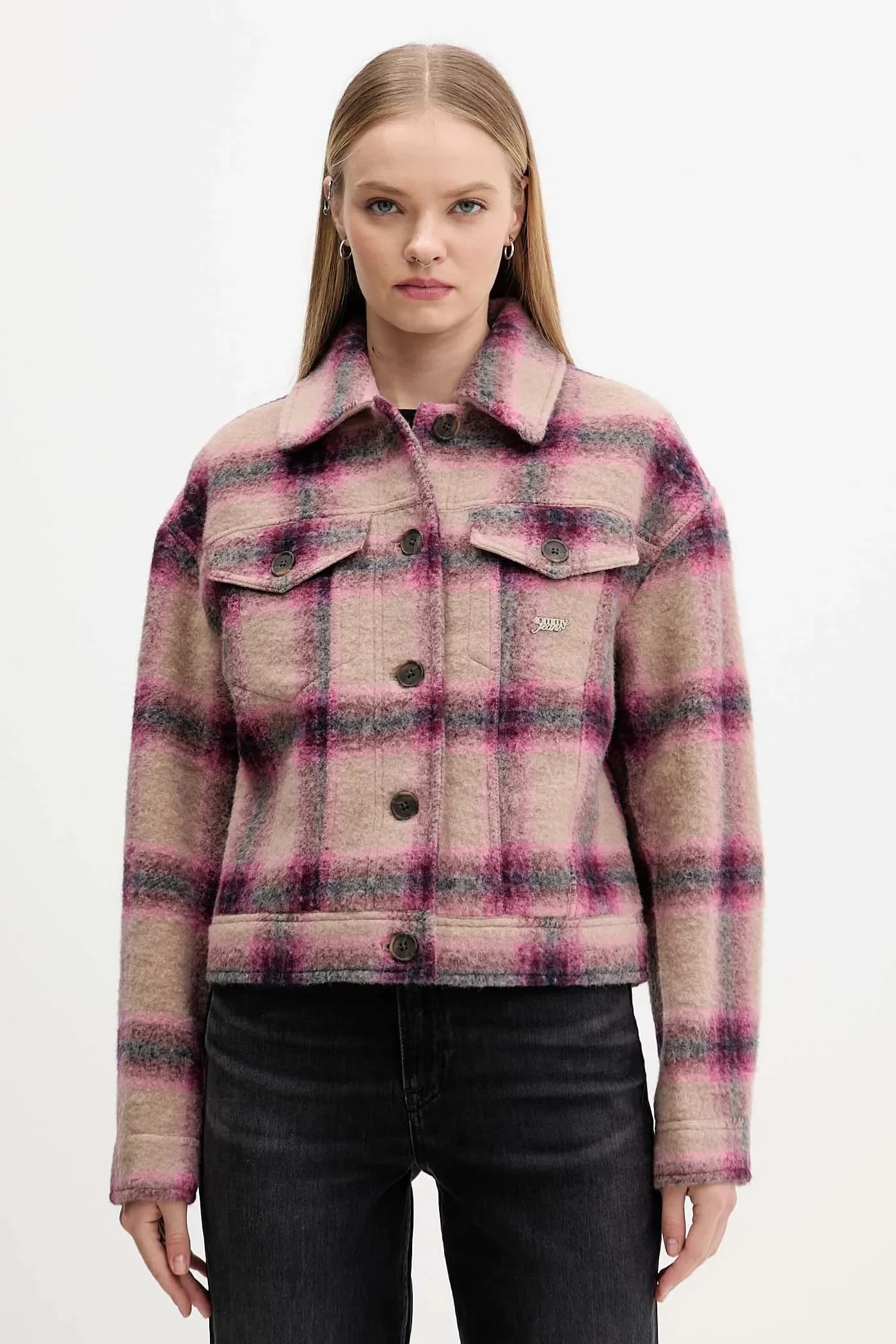 Куртка из смесовой шерсти