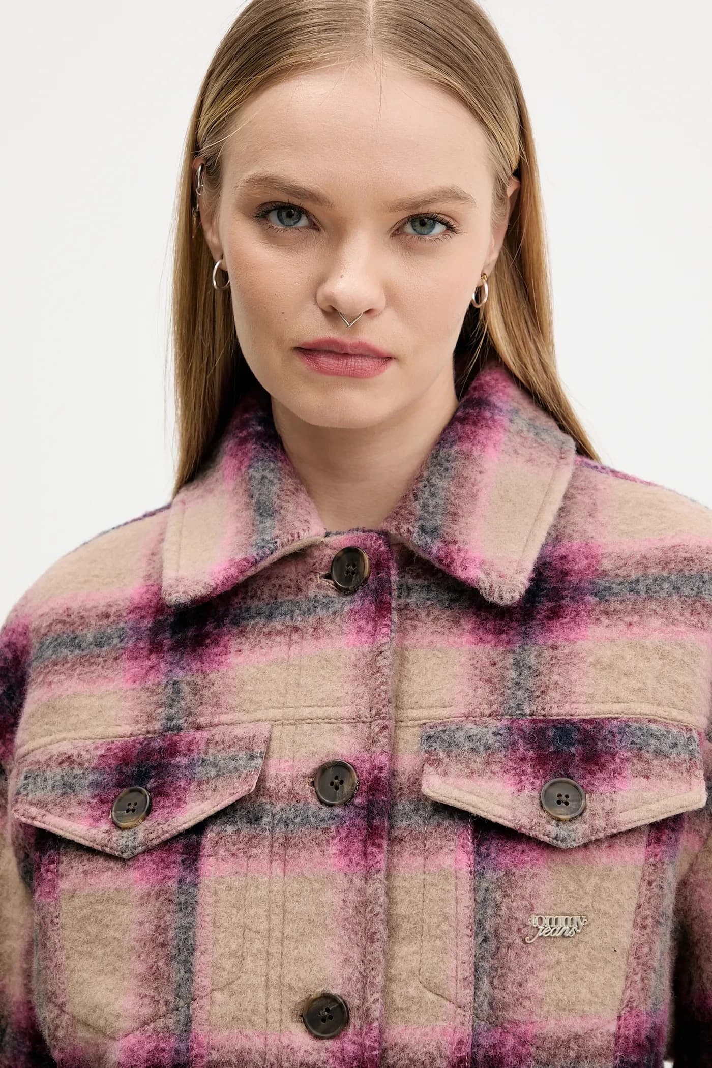 Куртка из смесовой шерсти - фото 4