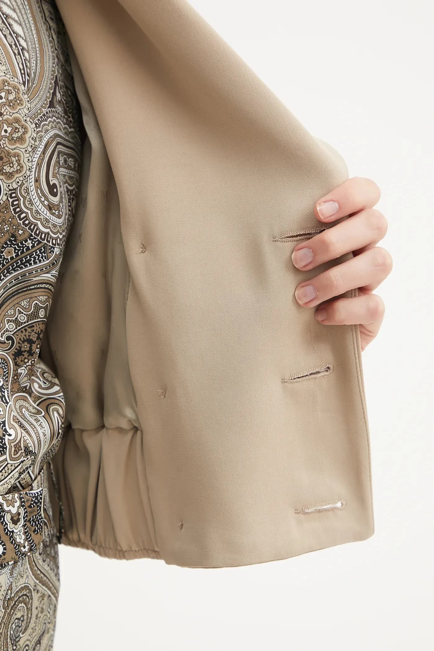 куртка NINA из смесовой шерсти - фото 6