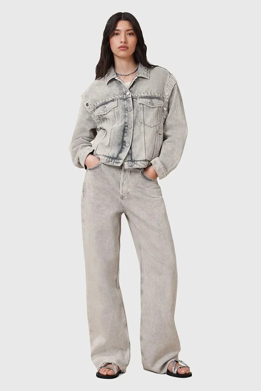 джинсовая куртка CHLO из хлопка - фото 8