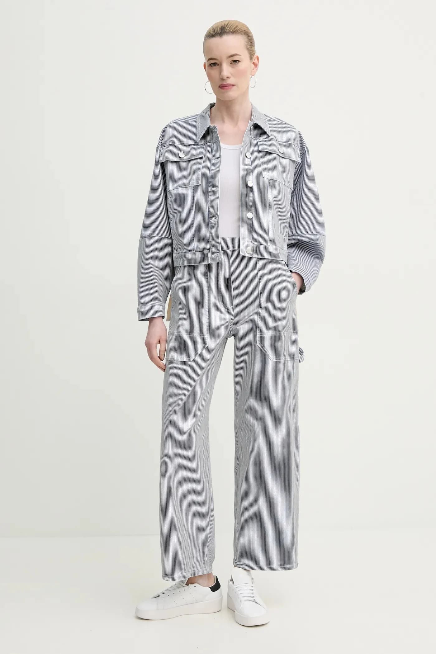 Джинсовая куртка FAMKE из хлопка - фото 2