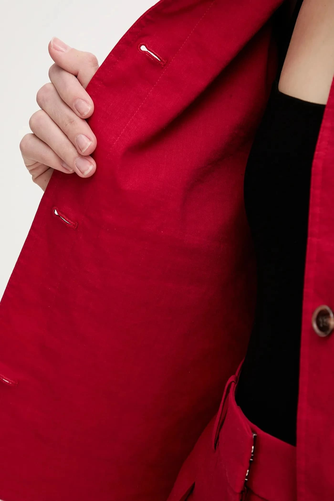 Льняная куртка - фото 7