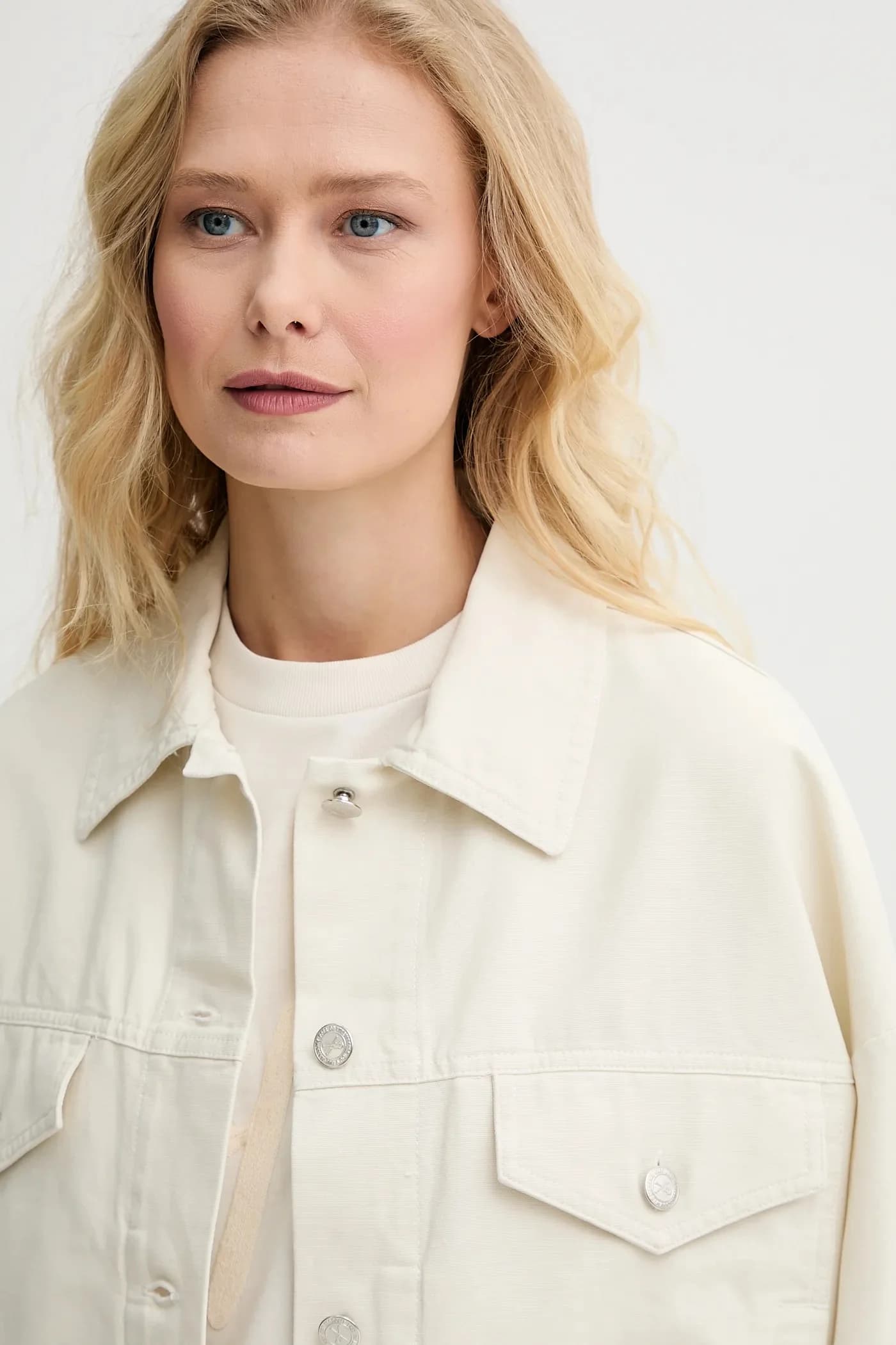 Хлопковая блузонная куртка-калли - фото 4