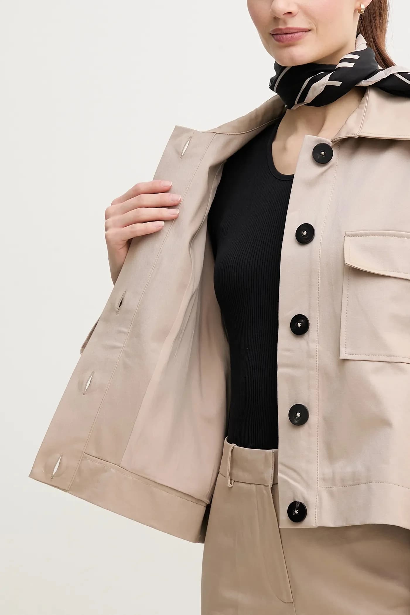 Хлопковая куртка - фото 7