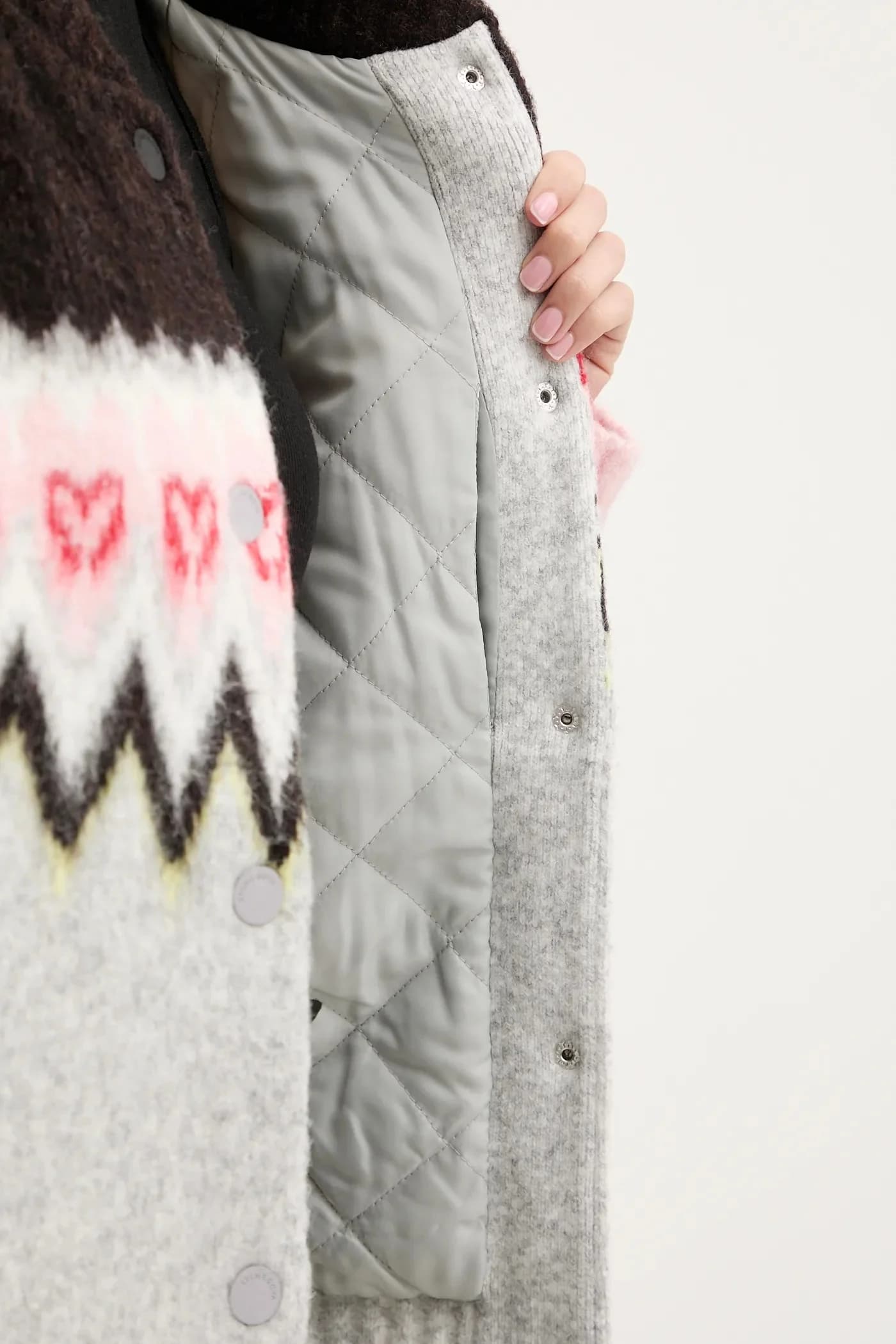 Куртка из смесовой шерсти - фото 6