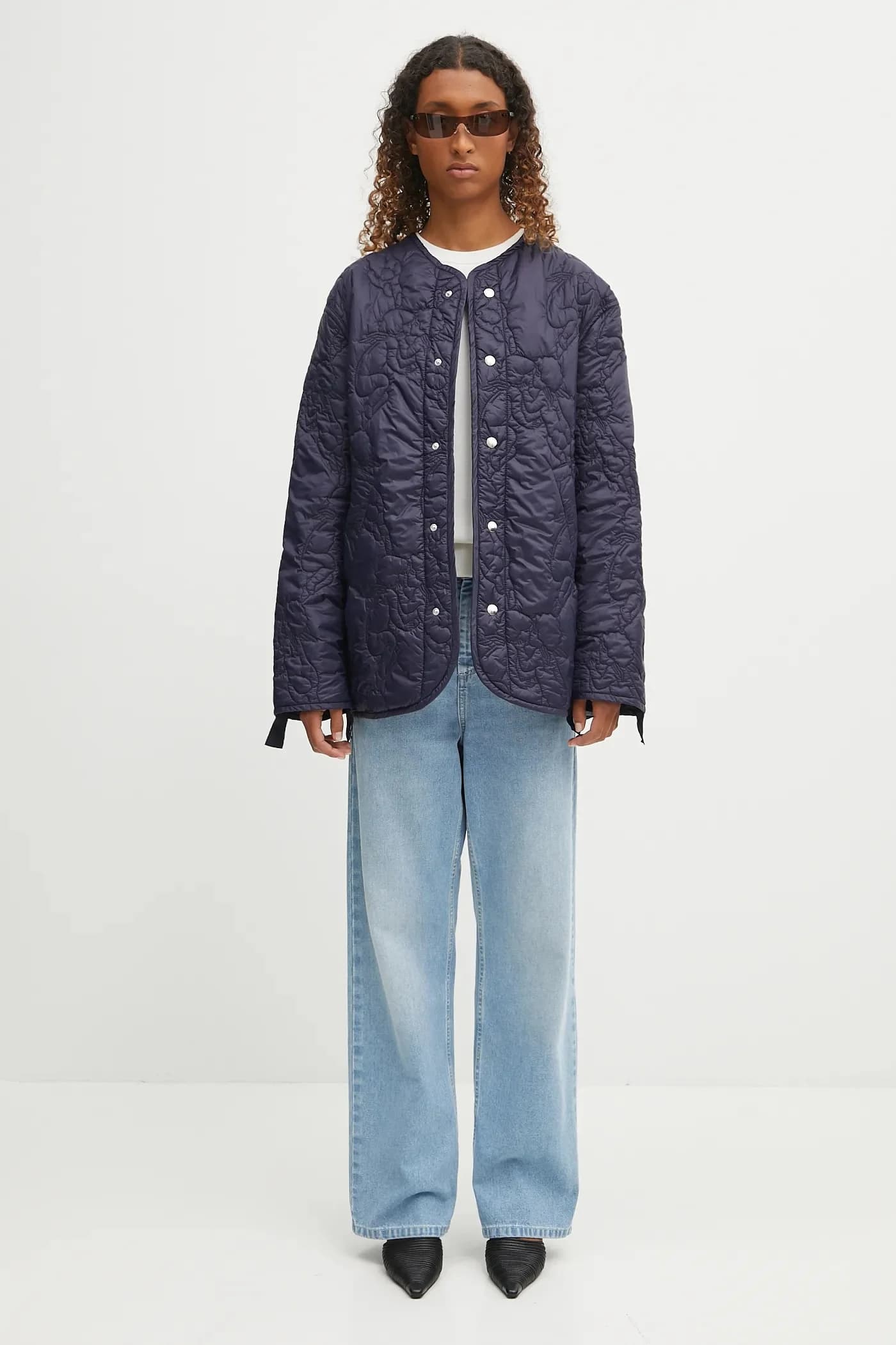 Нейлоновая стеганая куртка с подкладкой Kissing Angels - фото 8