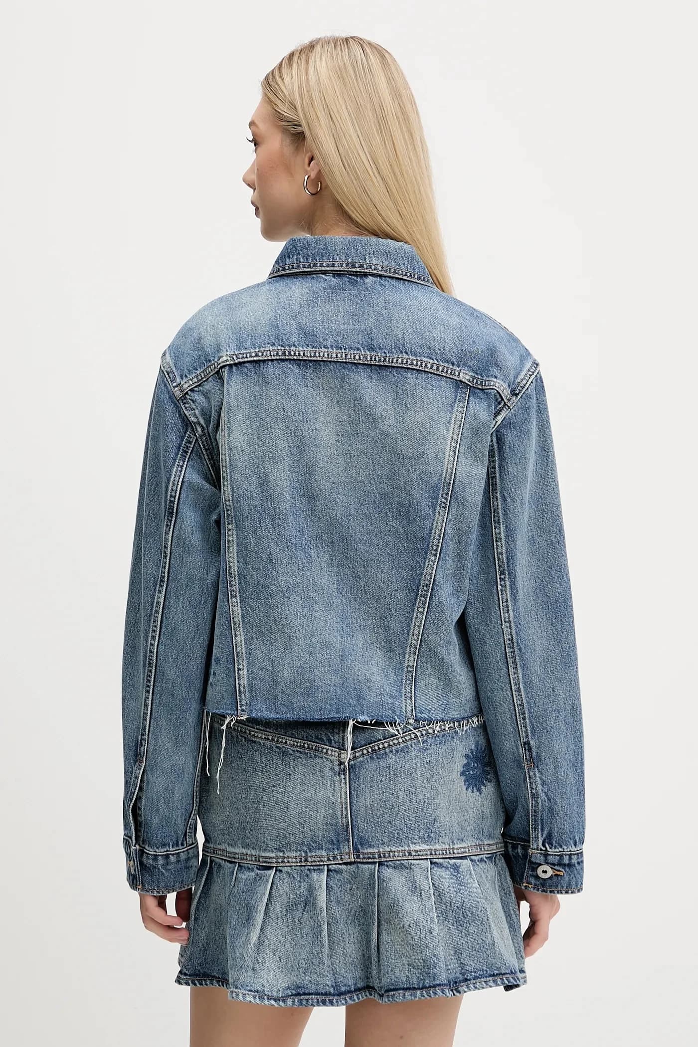 Джинсовая куртка Anouk_Cropped_B - фото 3