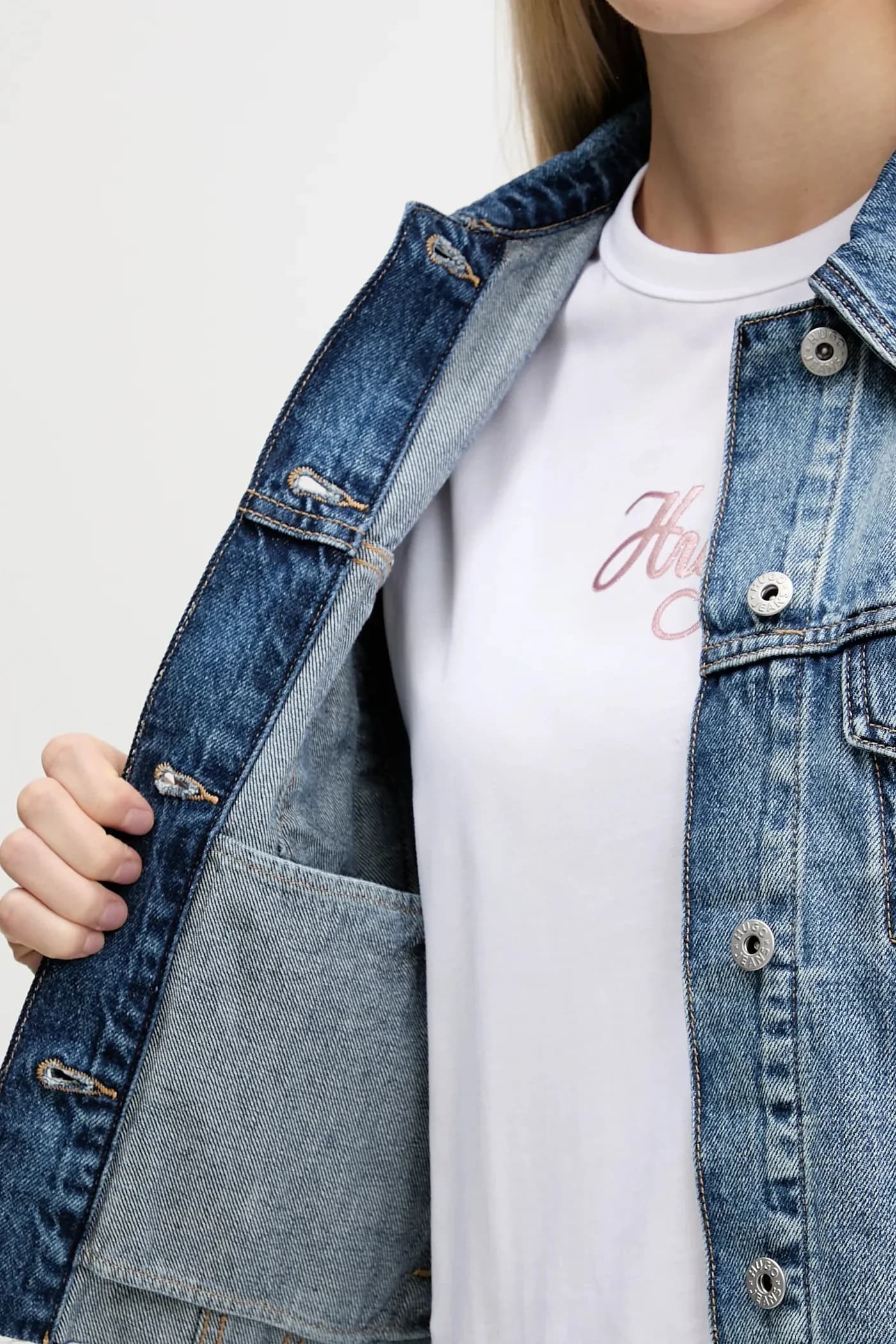 Джинсовая куртка Anouk_Cropped_B - фото 6