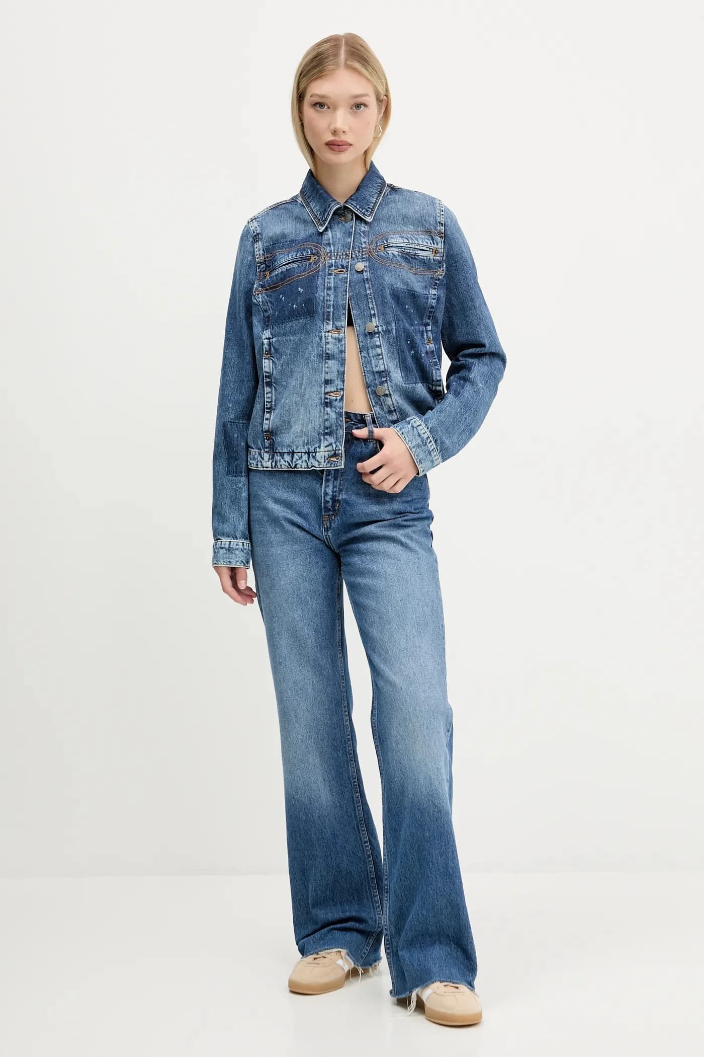 джинсовая куртка HARRINGTON - фото 2