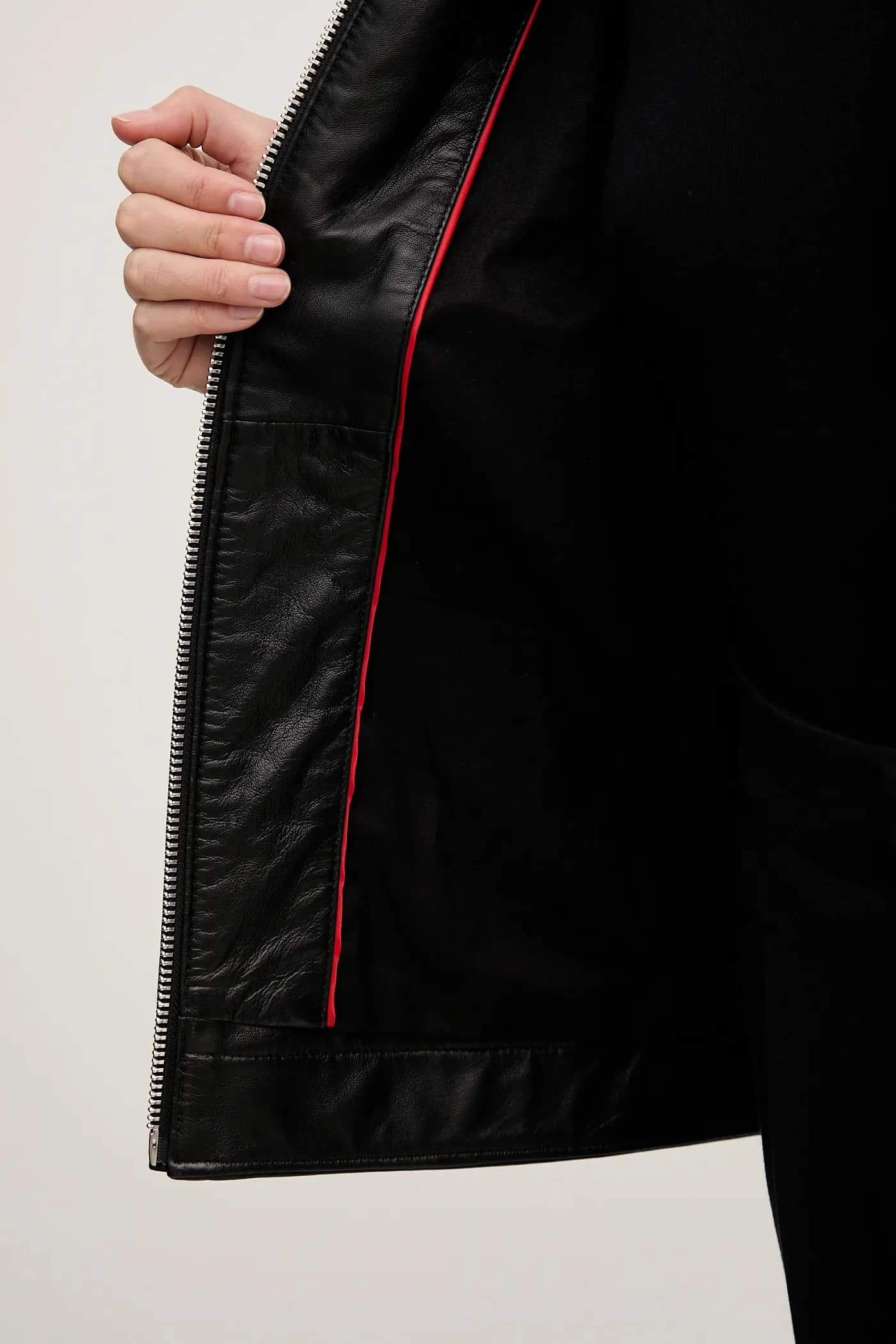 Кожаная косуха - фото 7