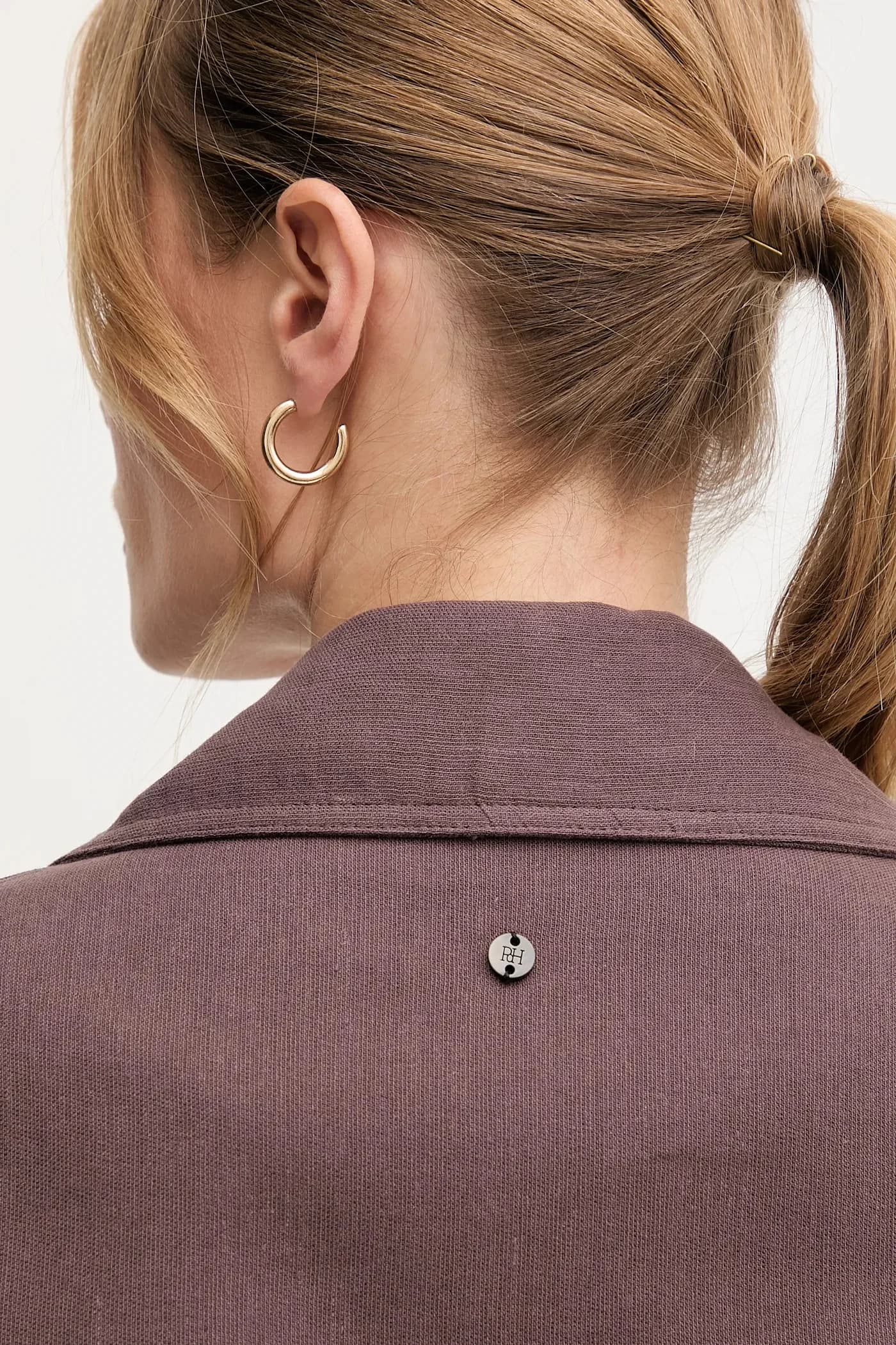 Пиджак из смесового льна - фото 5