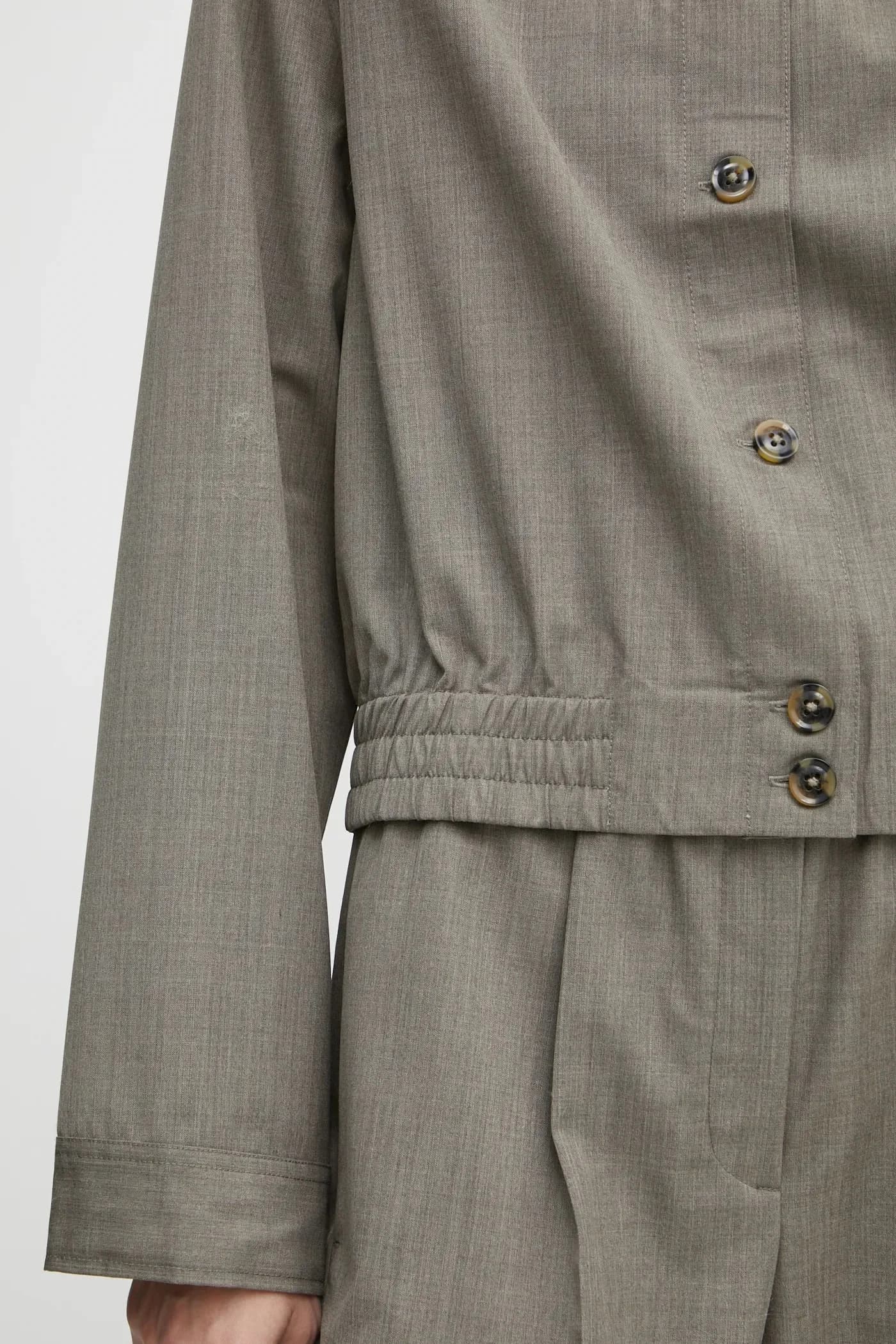 SAESMELLA куртка из смесовой шерсти - фото 5