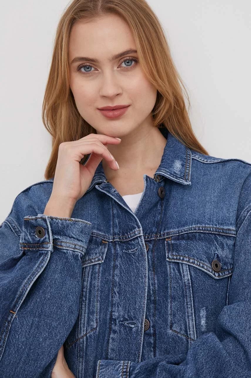 RELAXED JACKET джинсовая куртка - фото 4