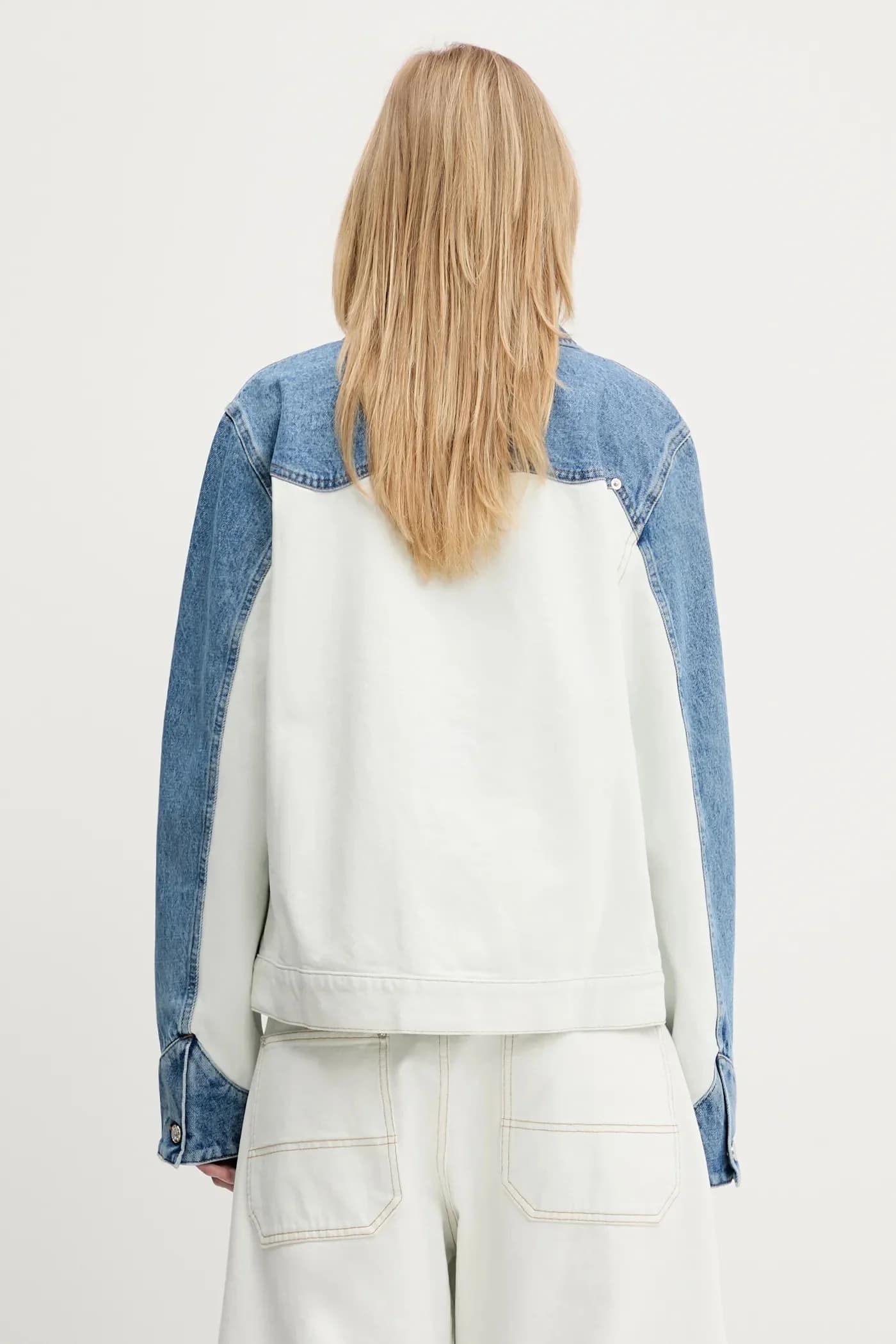 Джинсовая куртка Patchwork Western Carpenter Jacket - фото 6