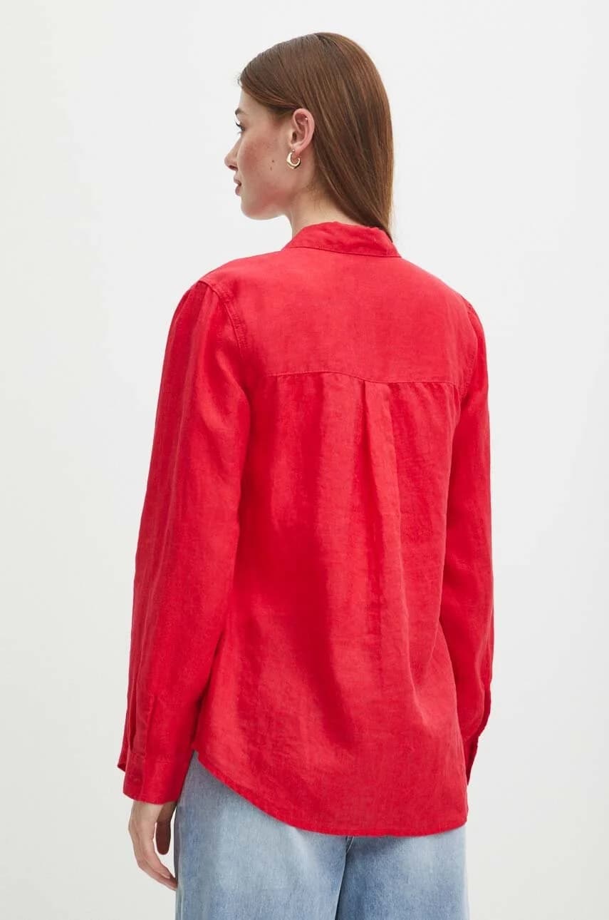 Льняная рубашка - фото 3