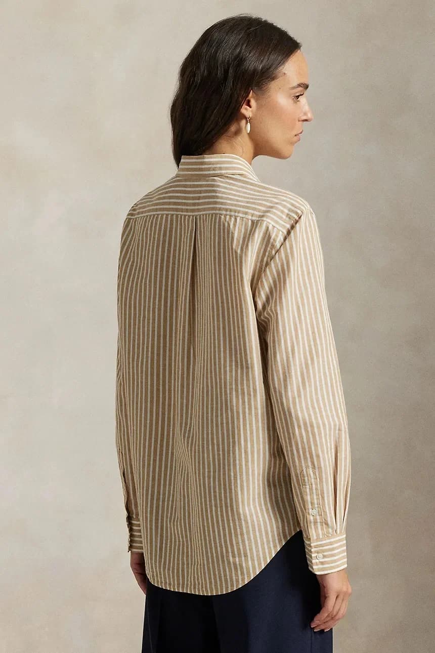 Рубашка с льном - фото 2