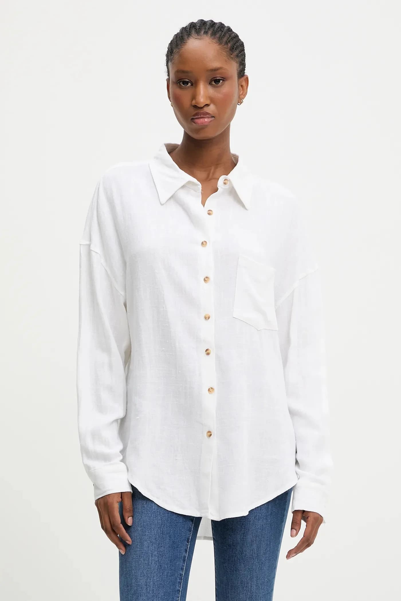 Льняная рубашка