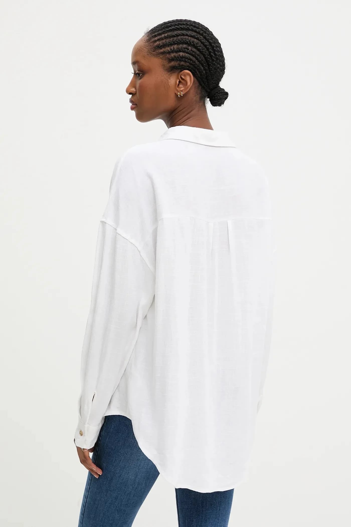 Льняная рубашка - фото 3