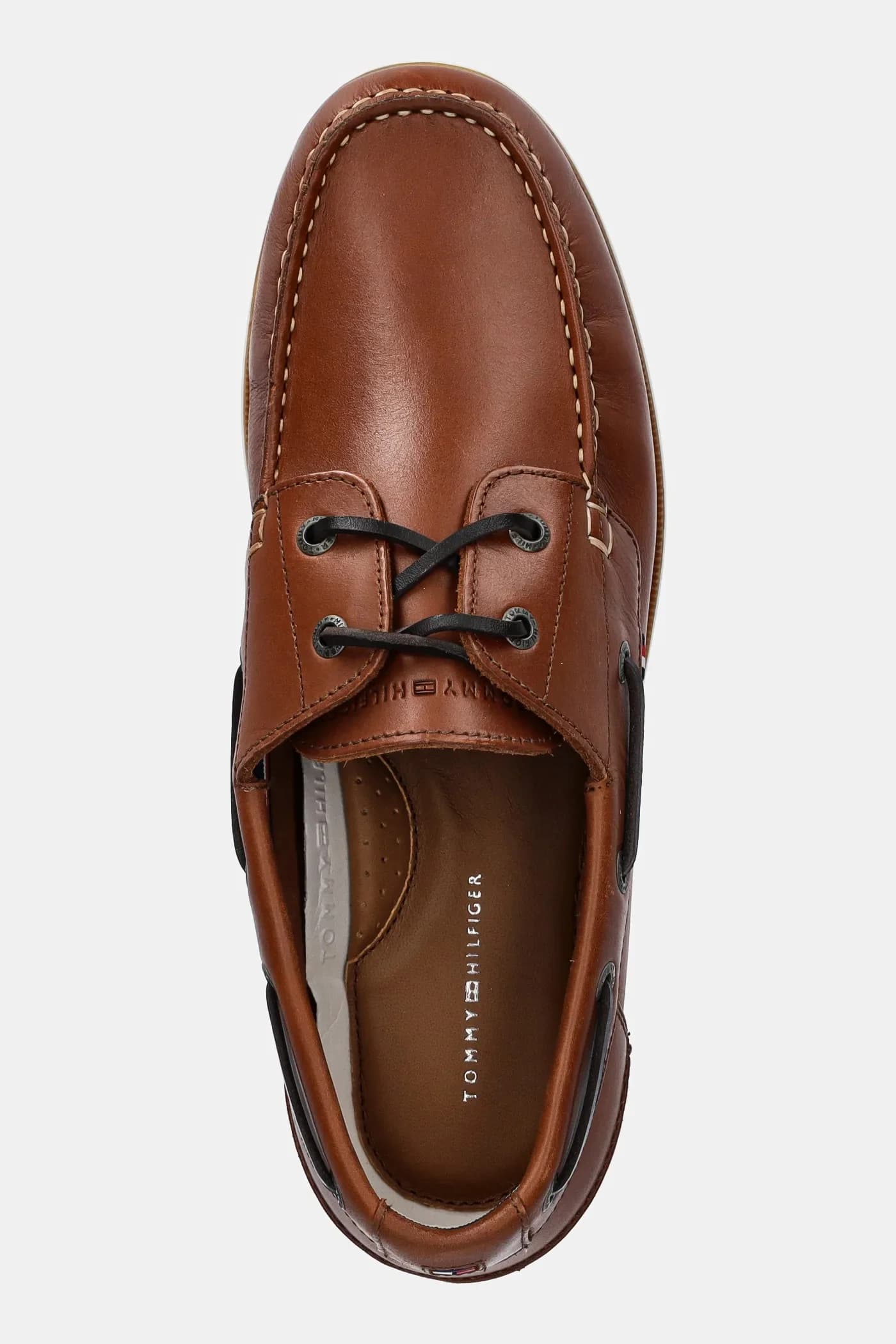 Кожаные мокасины TH BOAT SHOE CORE LTH - фото 4