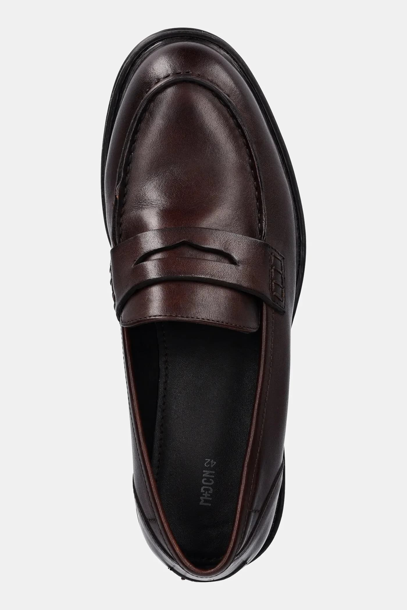 Кожаные мокасины - фото 5