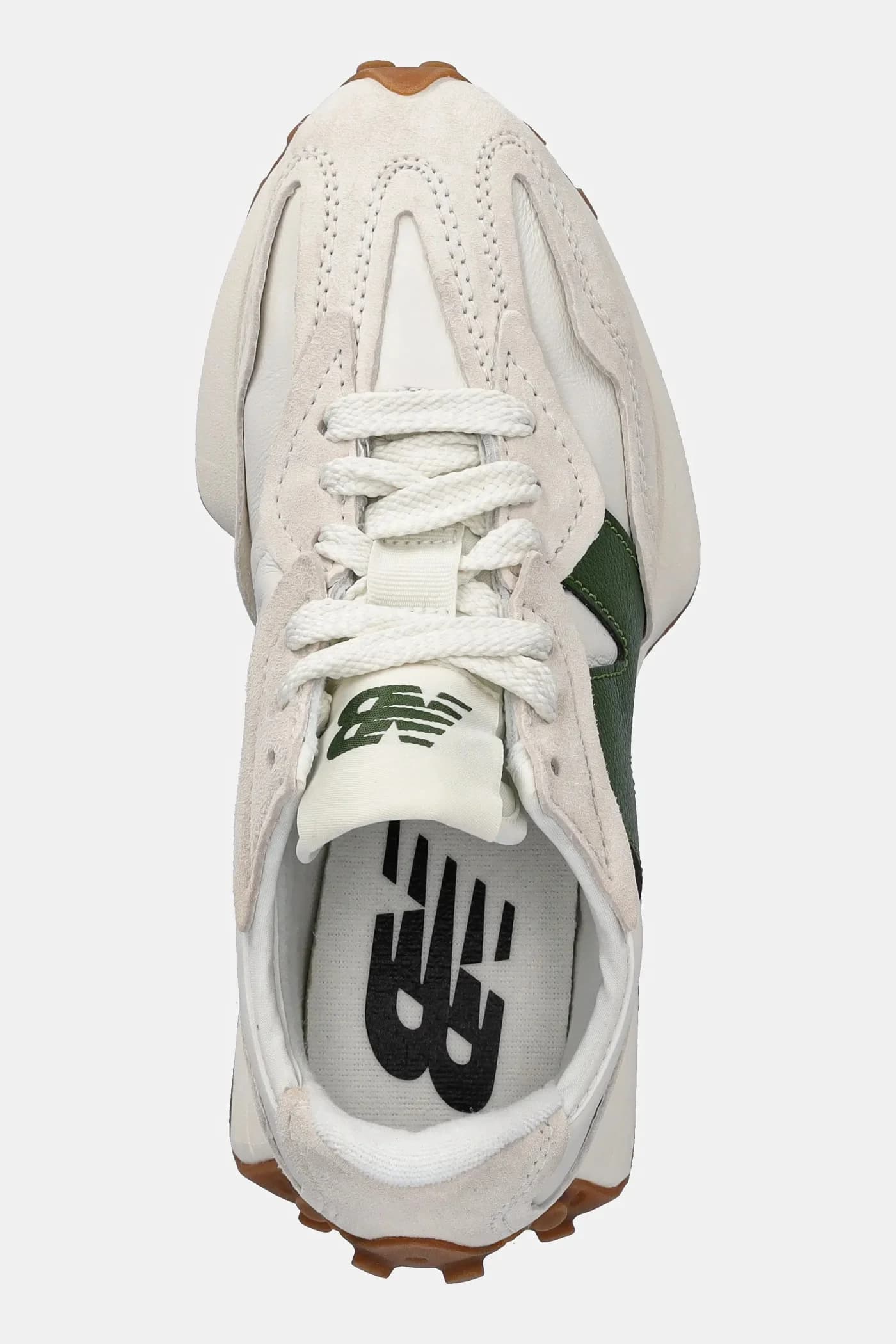 Кожаные кроссовки 327 - фото 4