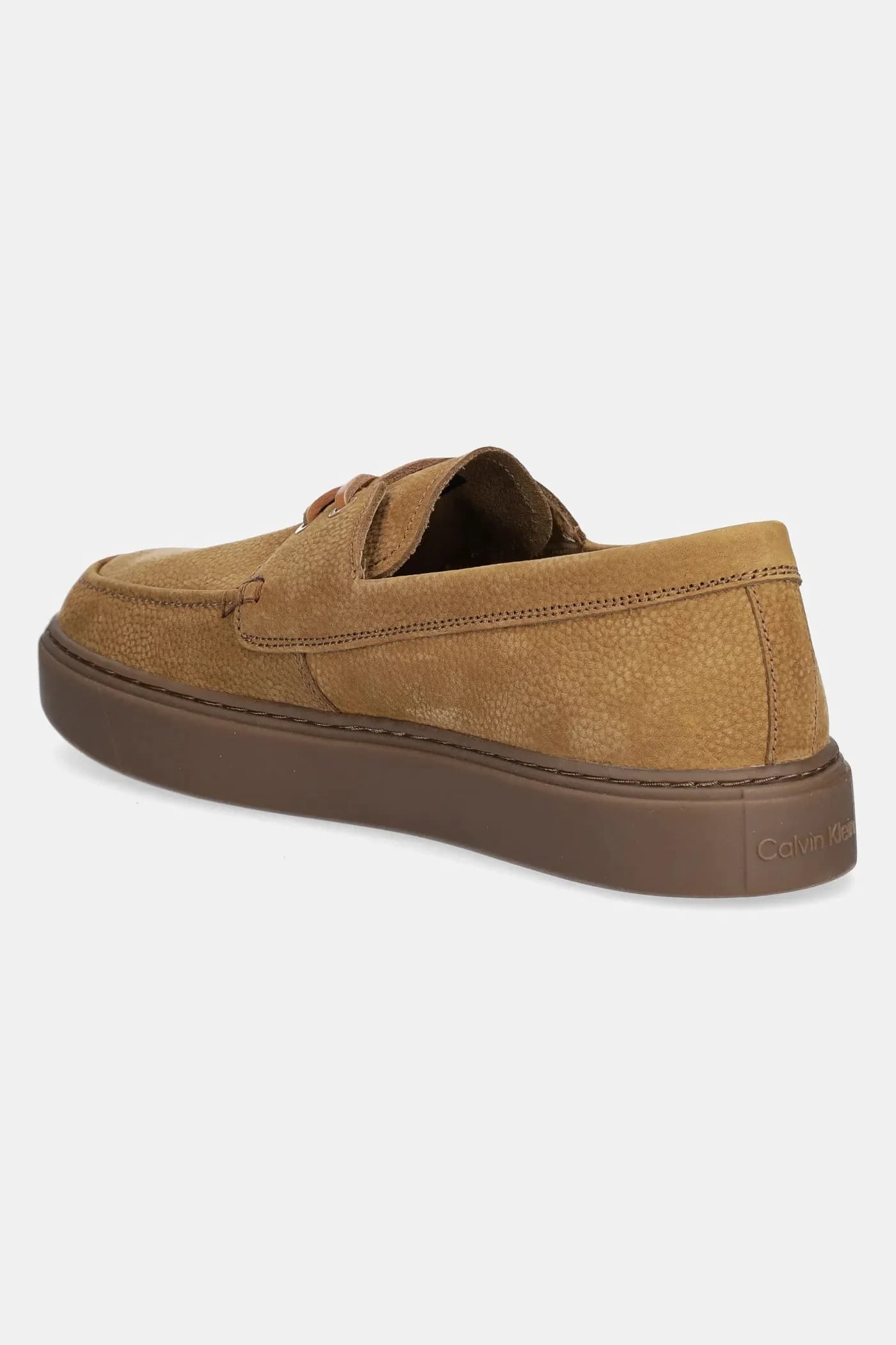 Мокасины HYBRID LACE UP BOAT из нубука NU - фото 3