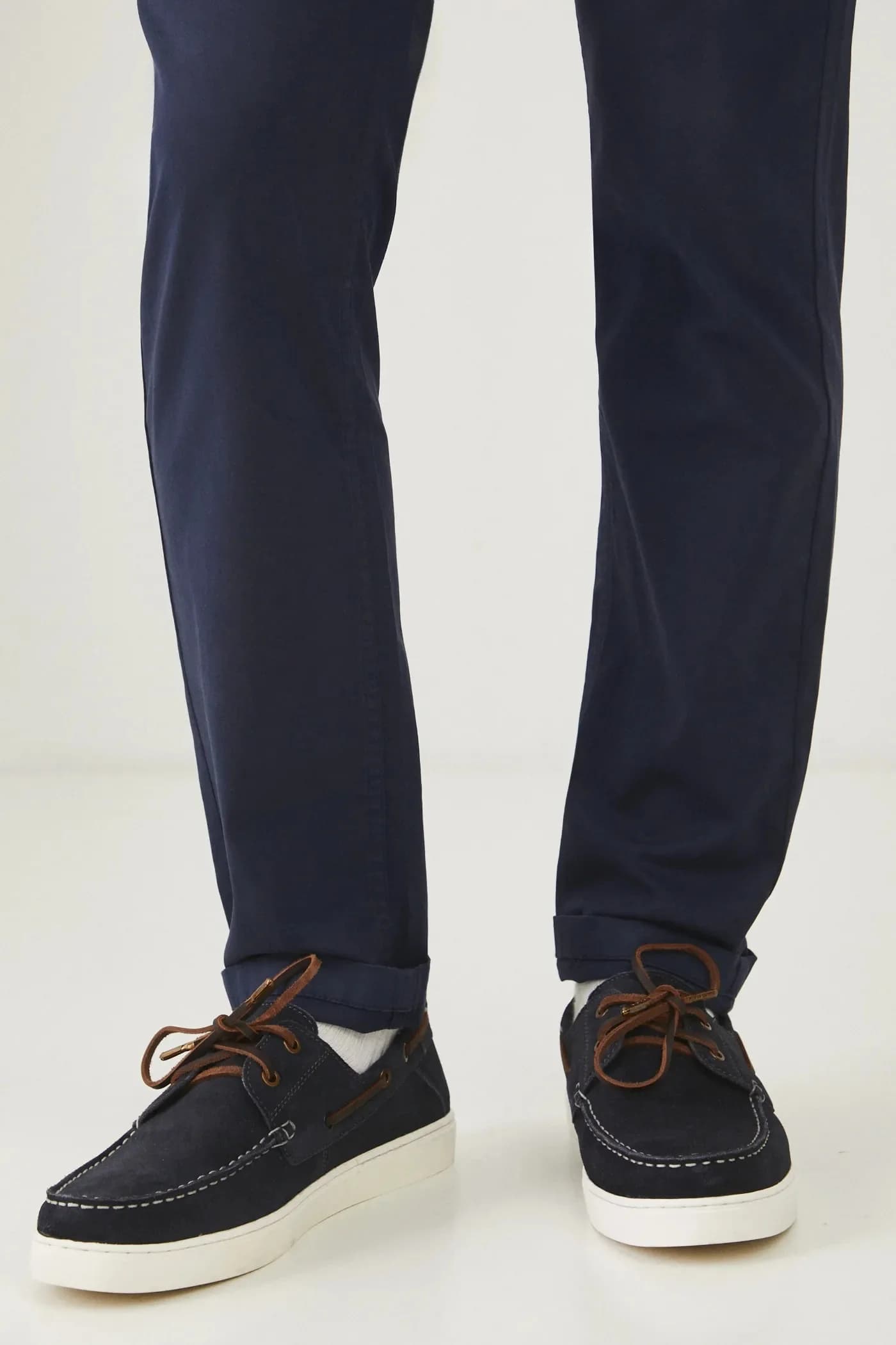 Замшевые мокасины - фото 7