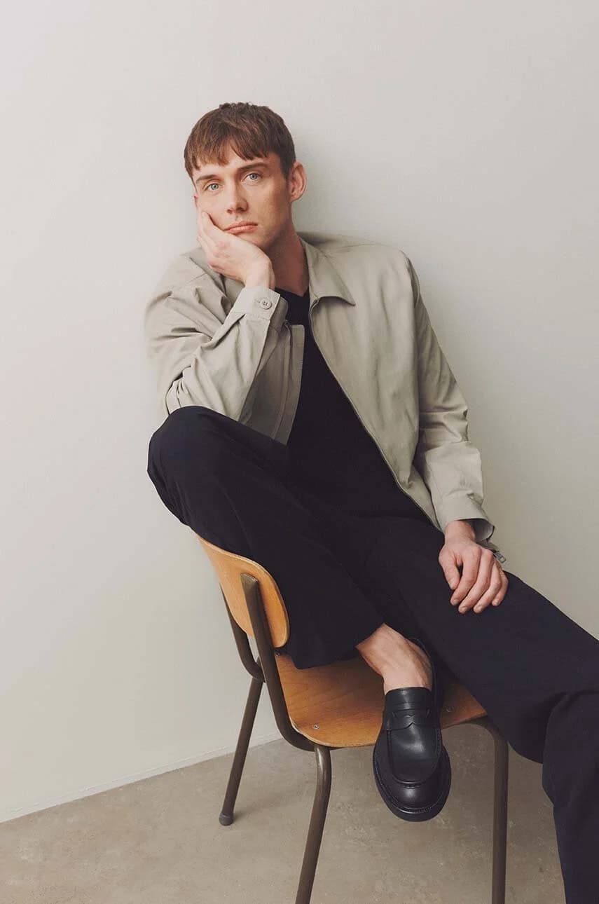 кожаные мокасины ALEX M - фото 7