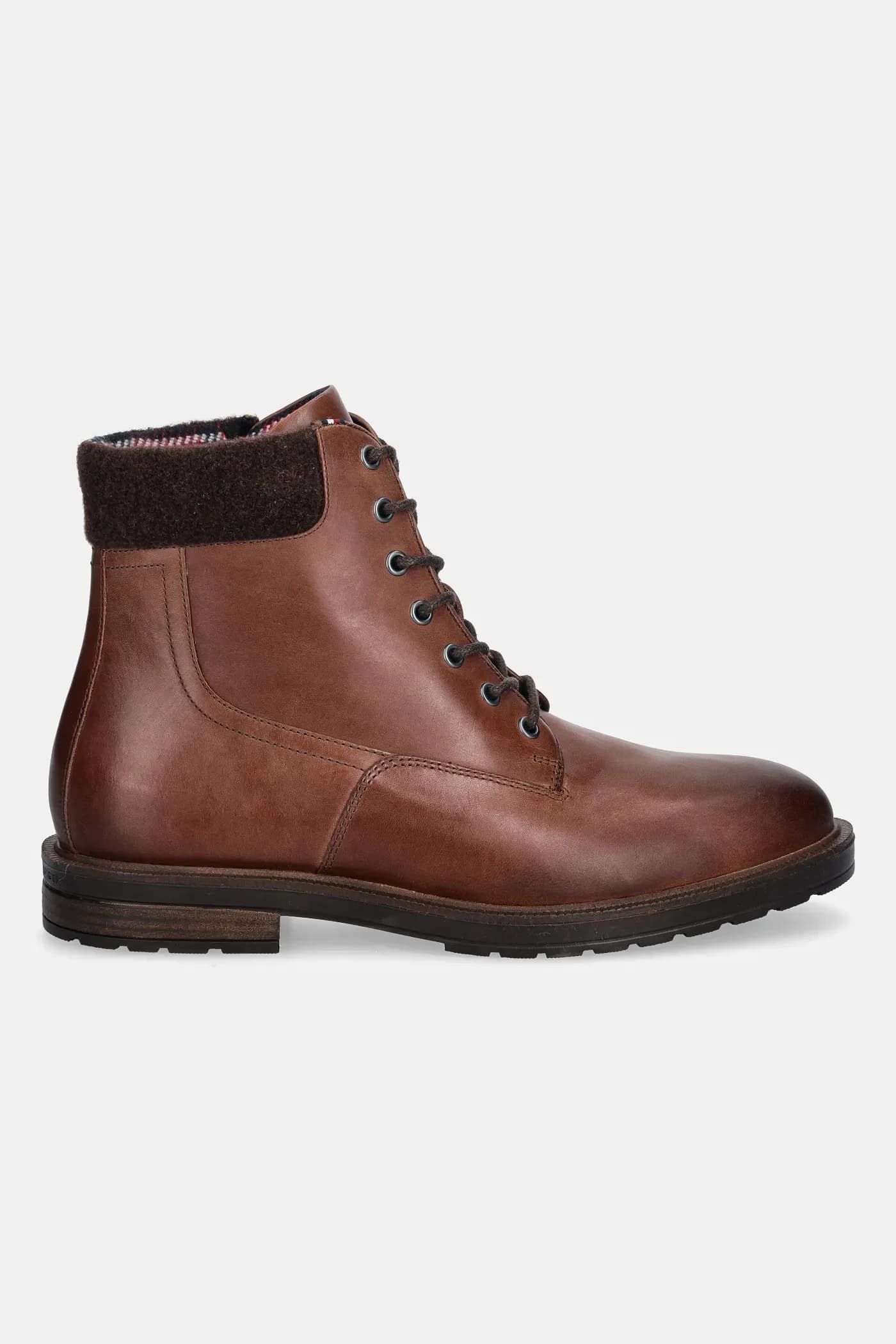 Кожаные ботинки CLEATED HILFIGER W LTH BOOT - фото 2