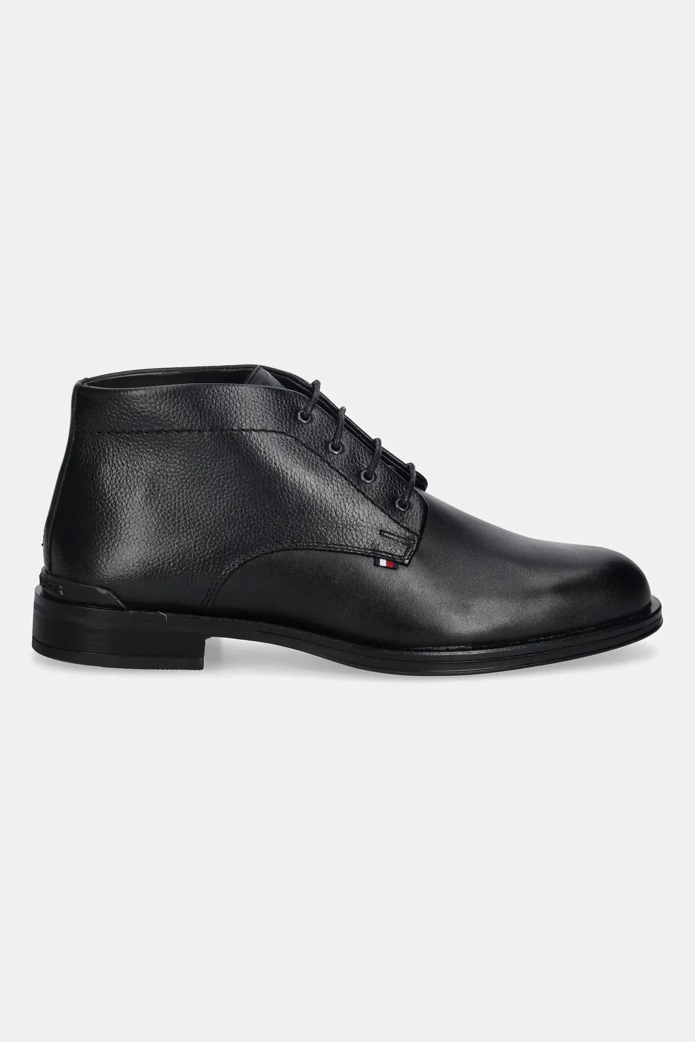 Кожаные туфли CORPORATE HILFIGER LTH BOOT - фото 2