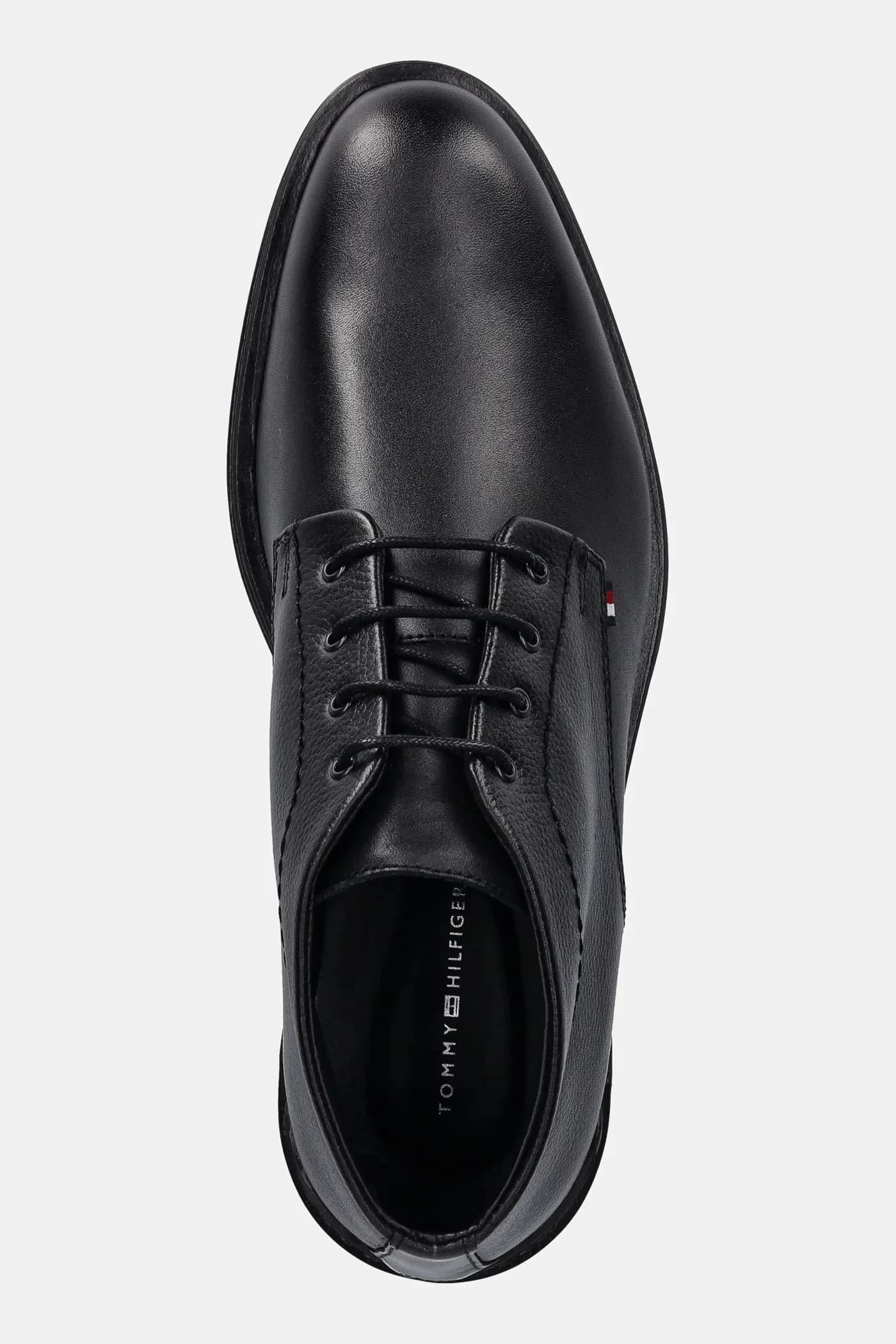 Кожаные туфли CORPORATE HILFIGER LTH BOOT - фото 4