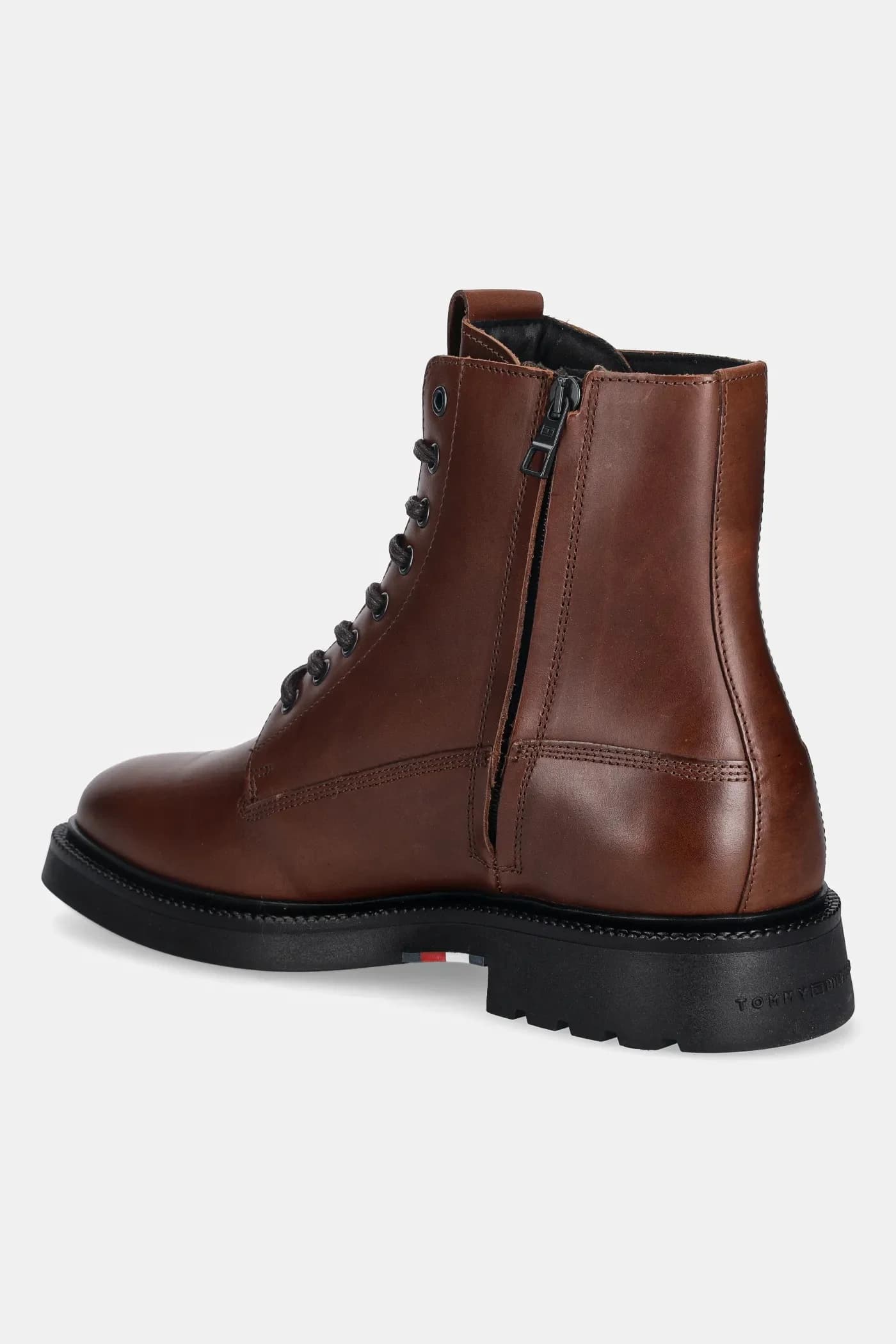 Высокие кожаные туфли HILFIGER COMFORT LWT LTH BOOT - фото 3