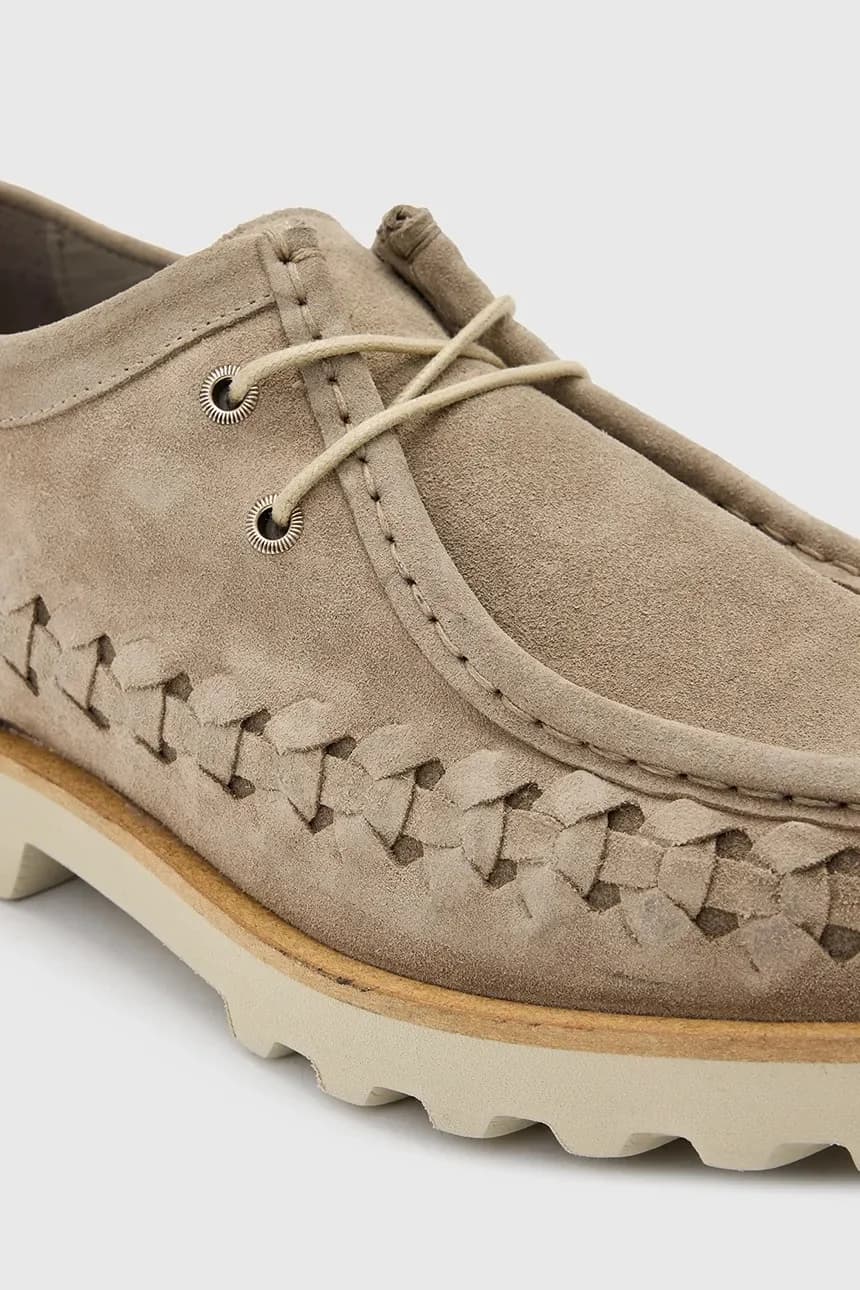 Skiff Woven Shoe замшевые туфли - фото 4