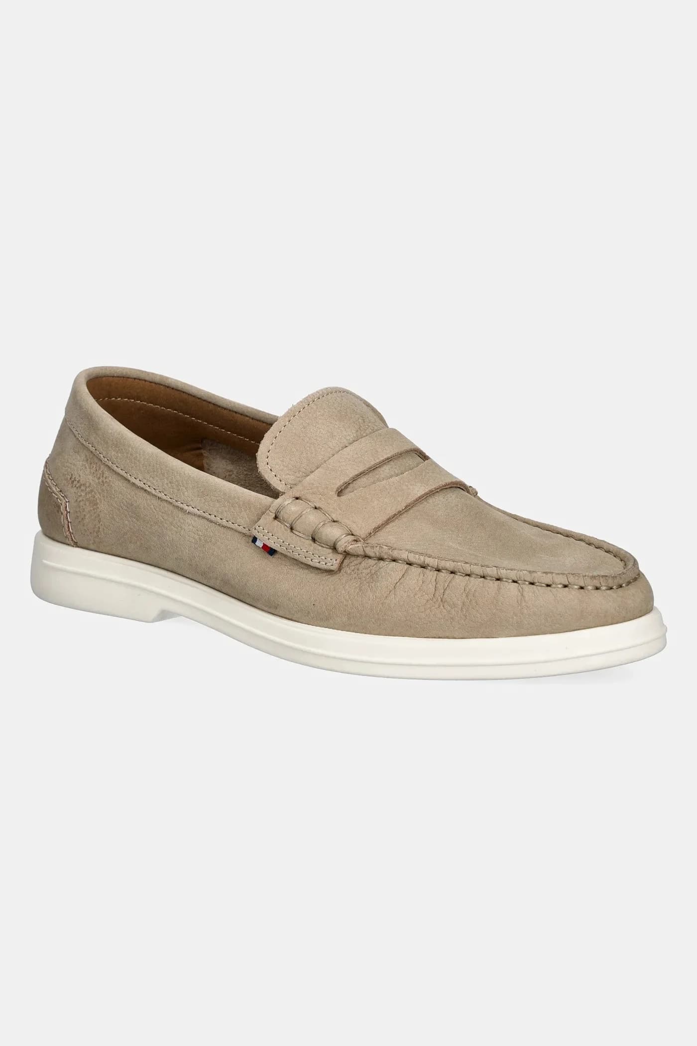 Мокасины из нубука Tommy Hilfiger NUBUCK P LOAFER