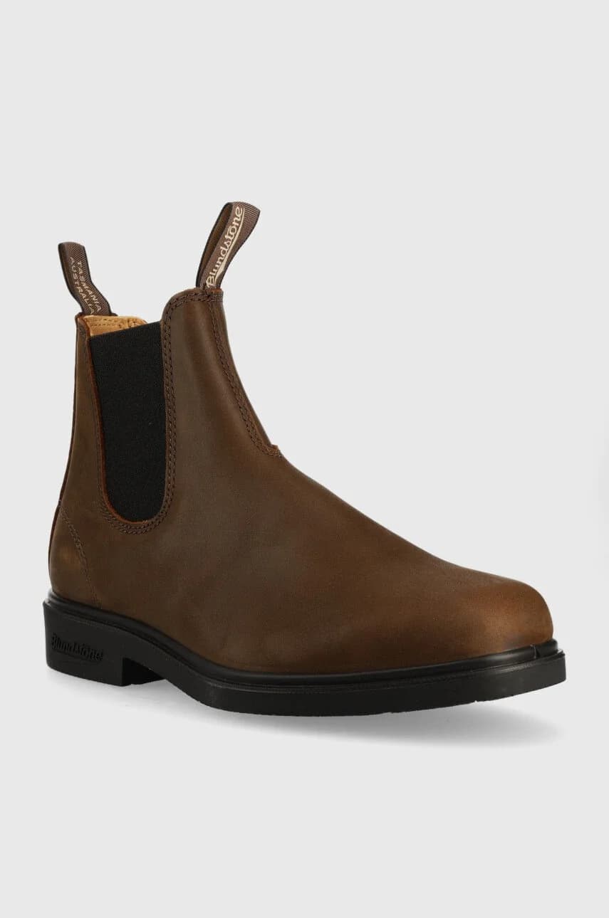 Кожаные ботинки челси 2029 - фото 2