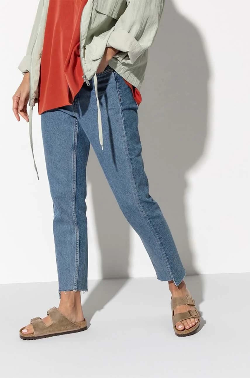 шлепанцы Arizona из нубука - фото 7