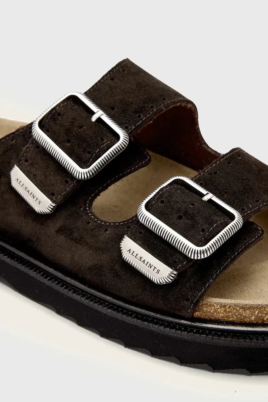 замшевые шлепанцы Randal Sandal - фото 4