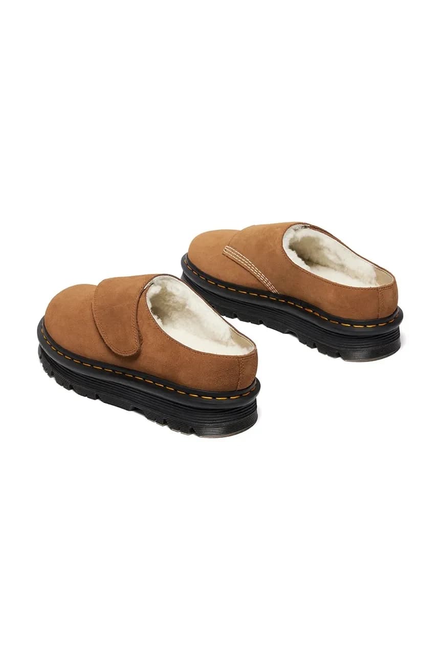 ZebZag AnyWair Кожаные шлепанцы-мюли с теплой подкладкой - фото 3